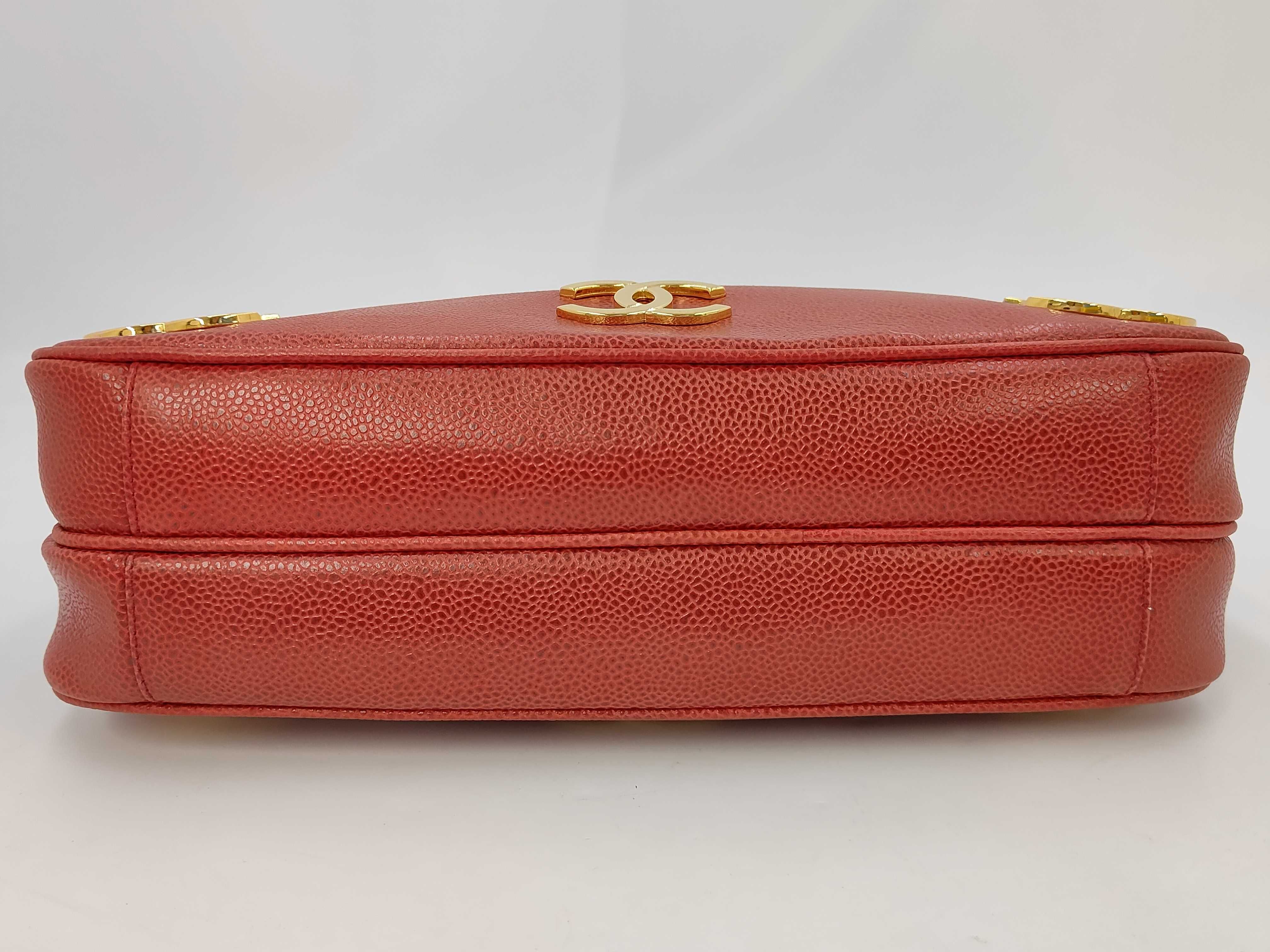 Triple Coco Caviar Shoulder Bag — view 3