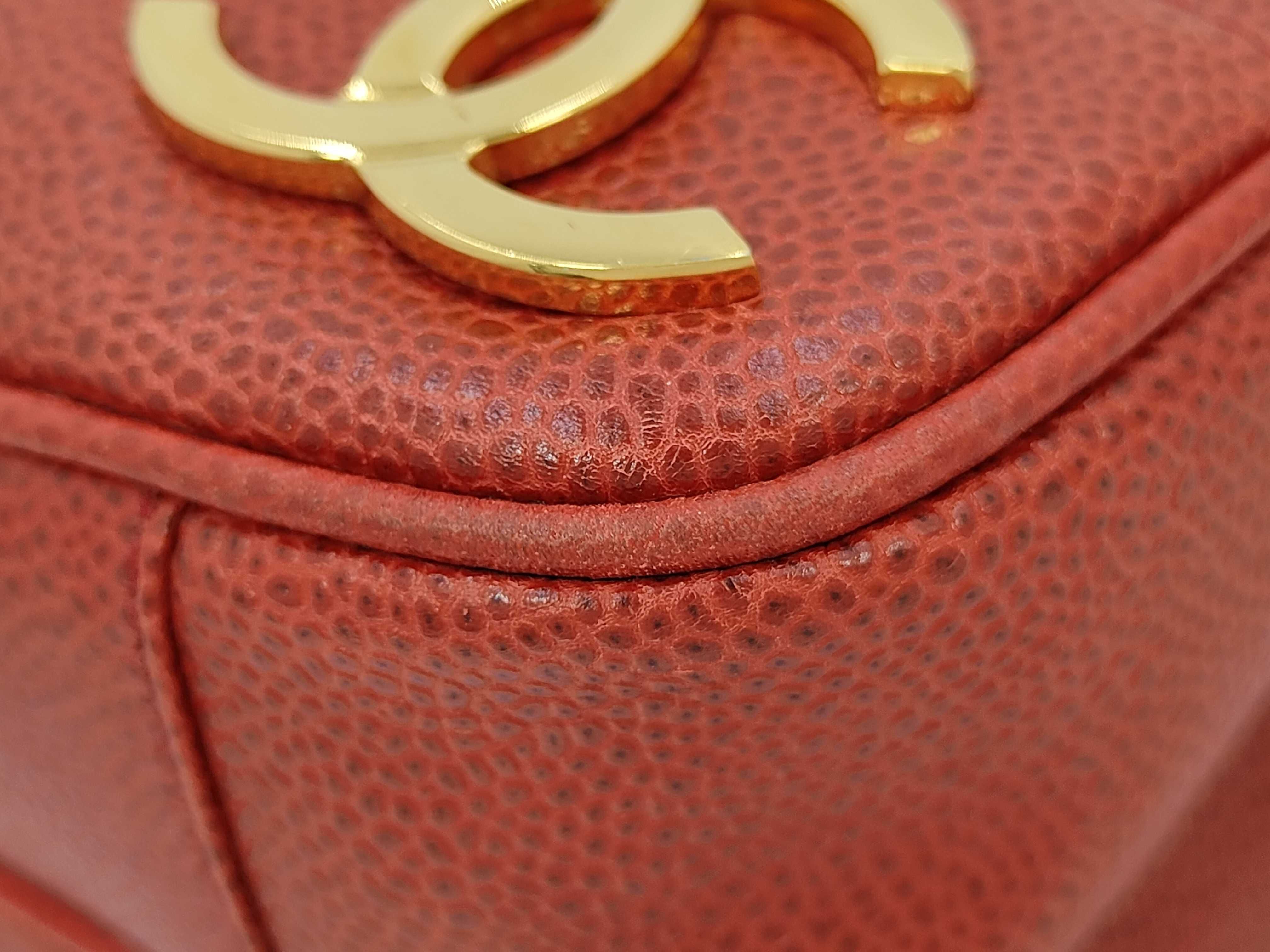 Triple Coco Caviar Shoulder Bag — view 4