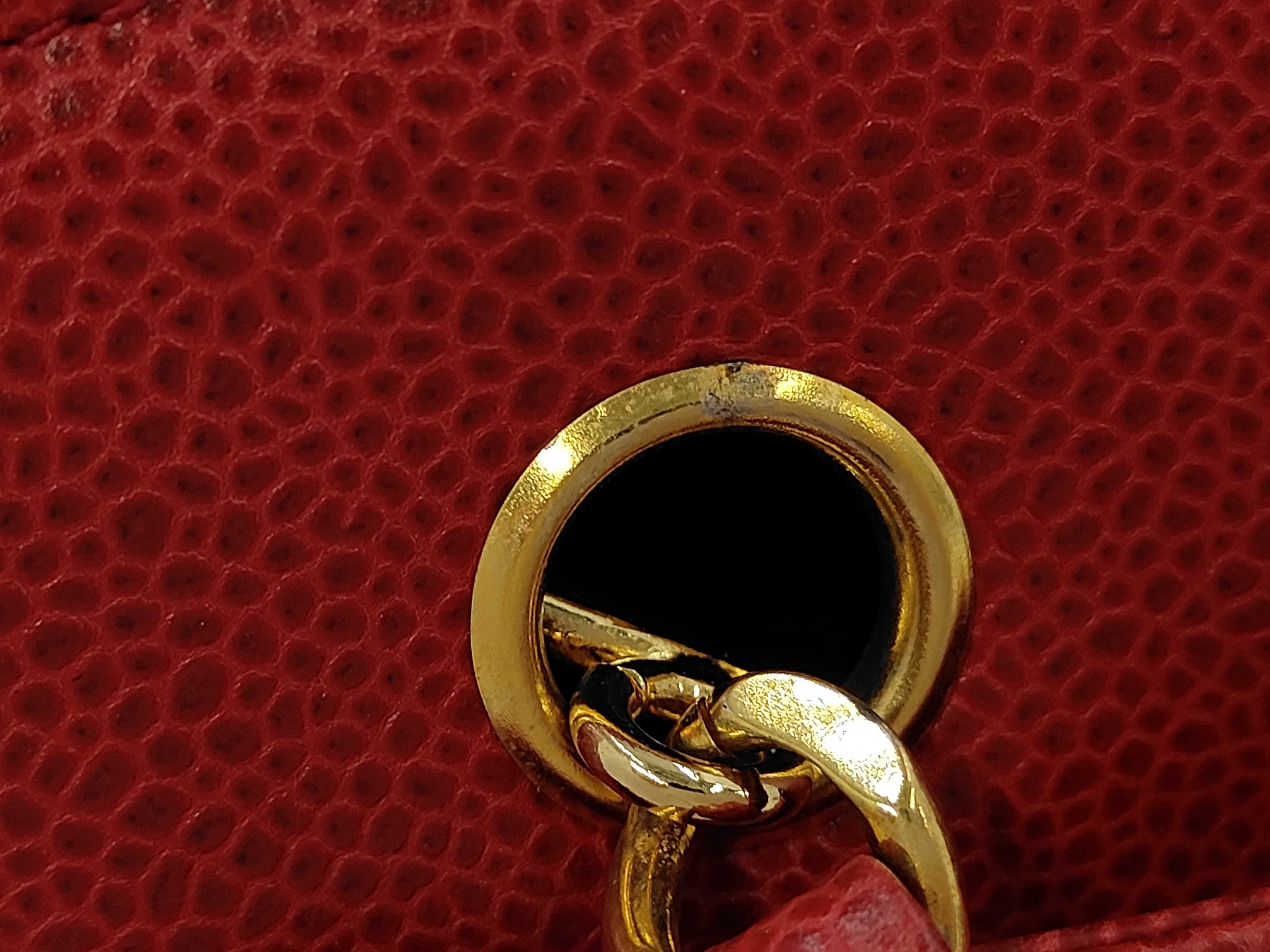 Triple Coco Caviar Shoulder Bag — view 9