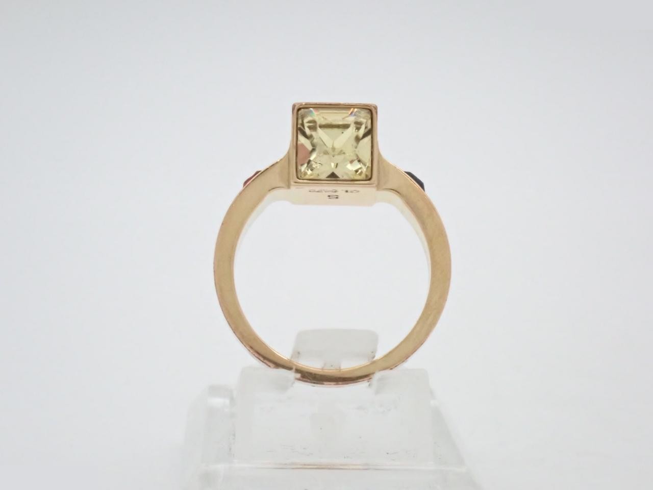LV Logo Berg Gamble Ring GL0172 Size #8 — view 3