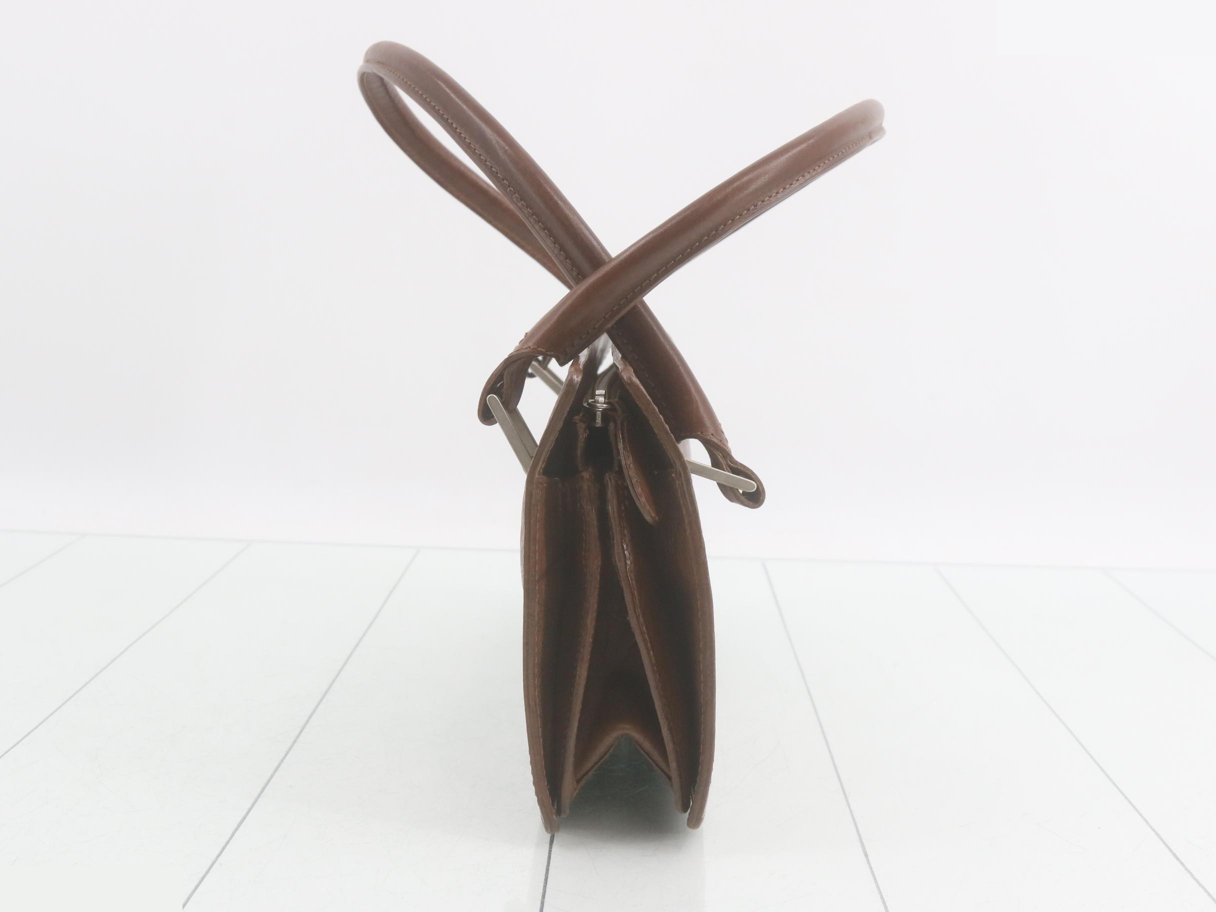 Leather handbag — view 4