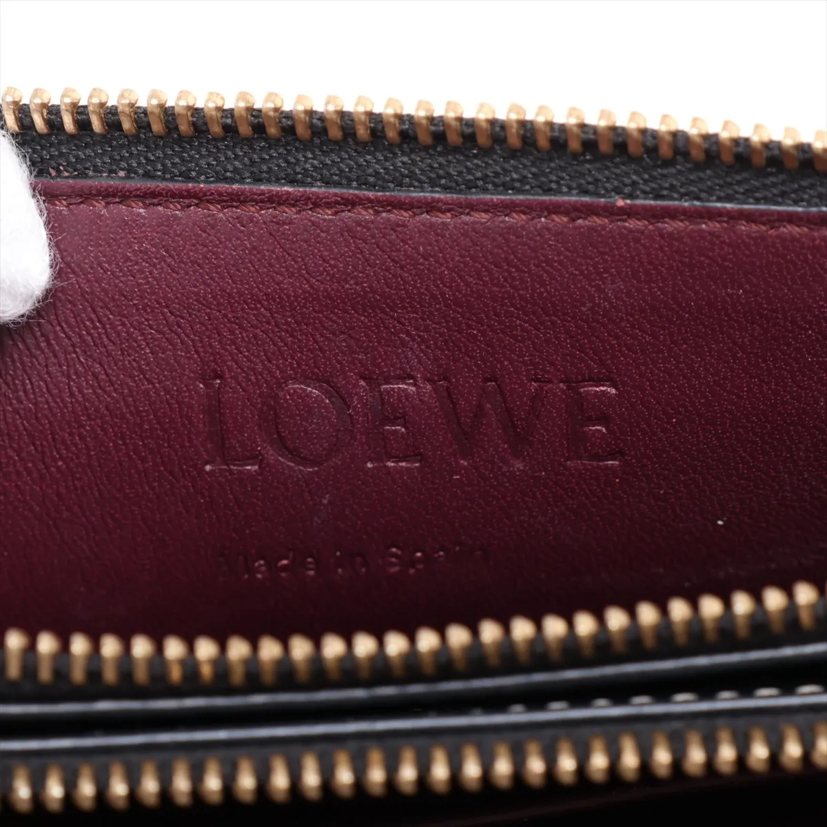 Gate Double Zip Leather Shoulder Bag, Black — view 9