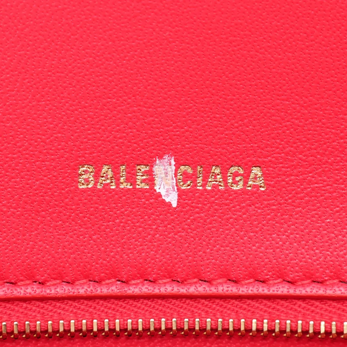 Hourglass Leather 2-Way Handbag, Red, 593546 — view 11