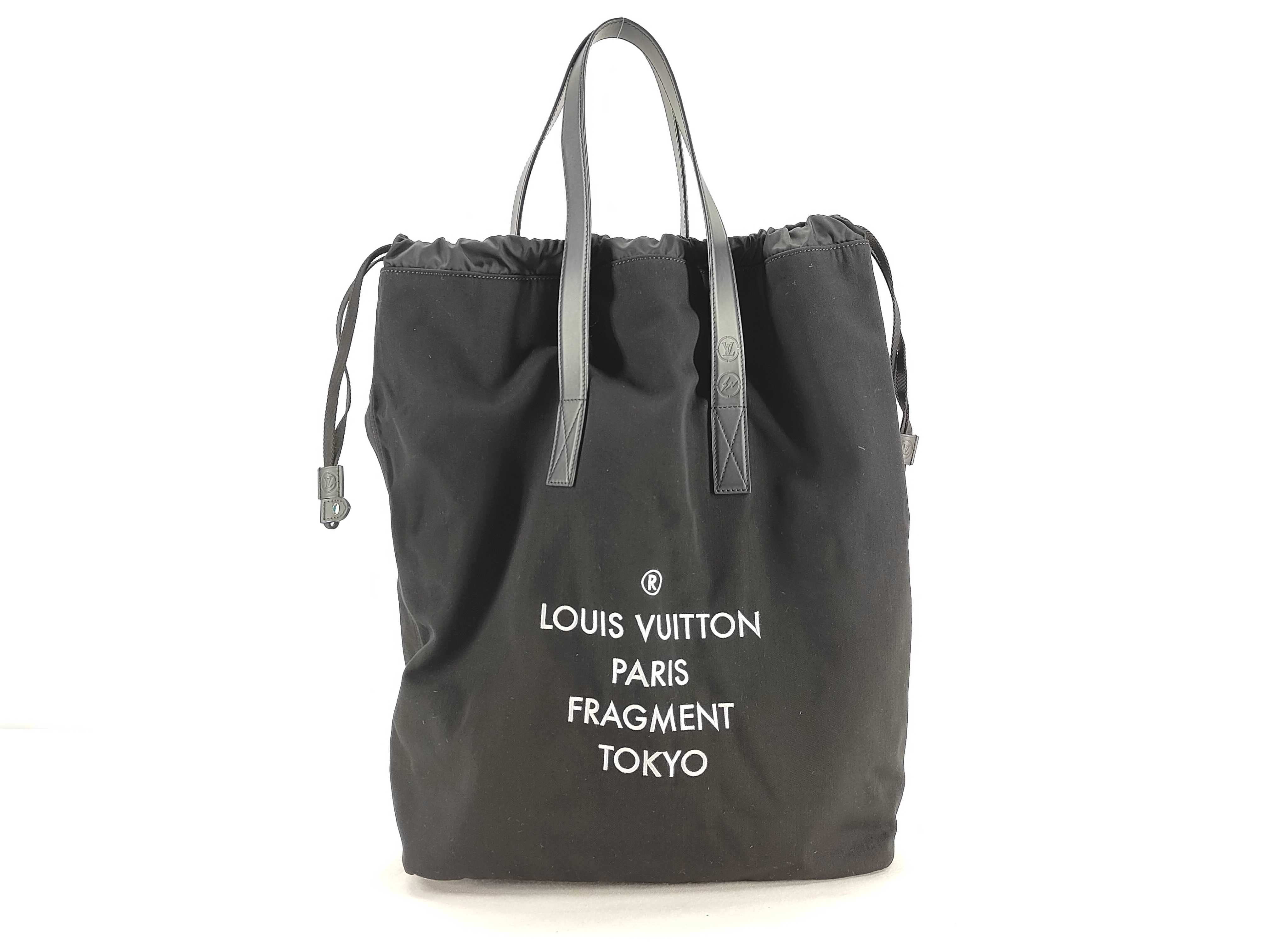 x Fragment Design Monogram Eclipse Cavalier M43415 Black Tote Bag
