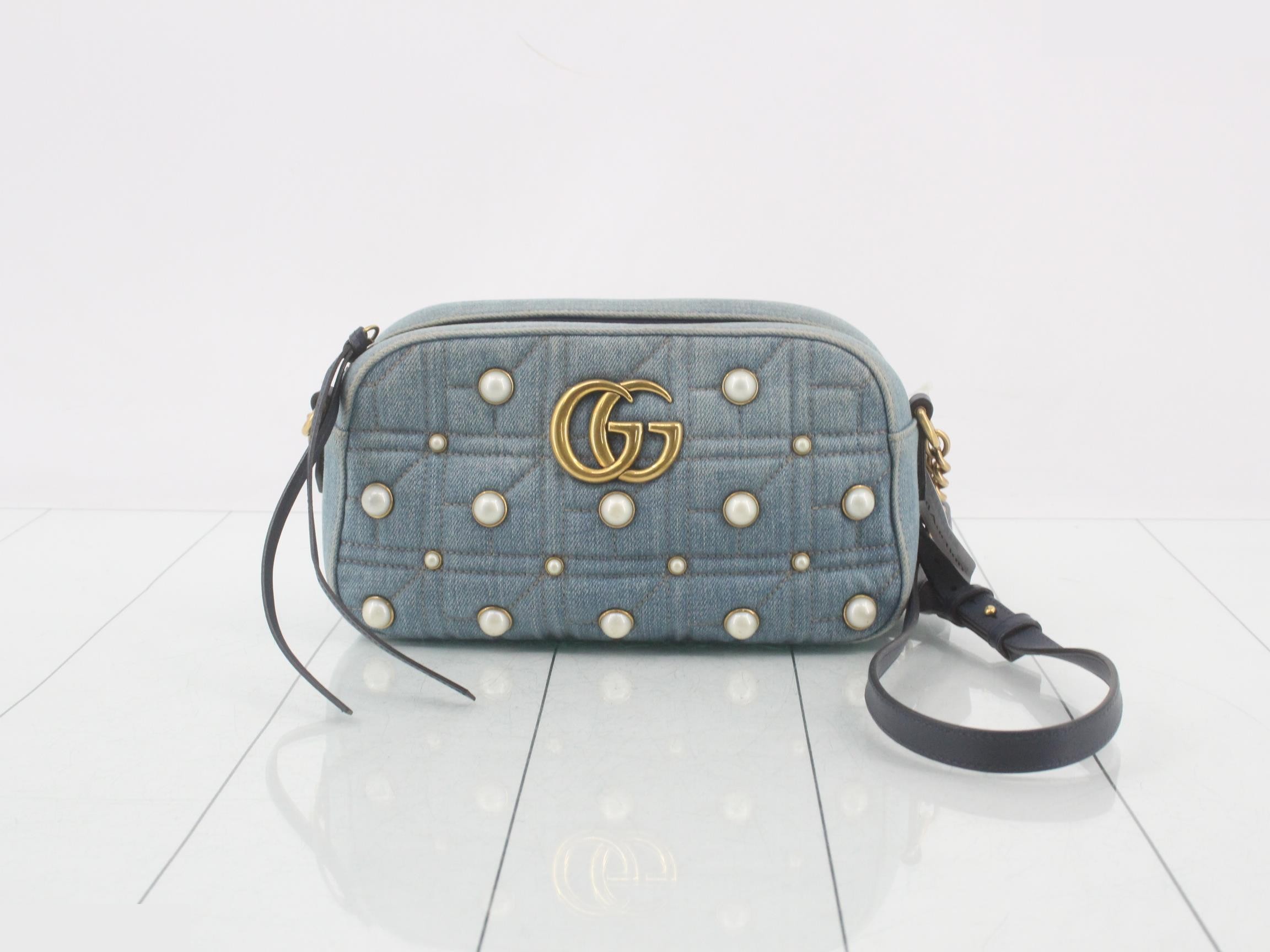Jeans shoulder bag