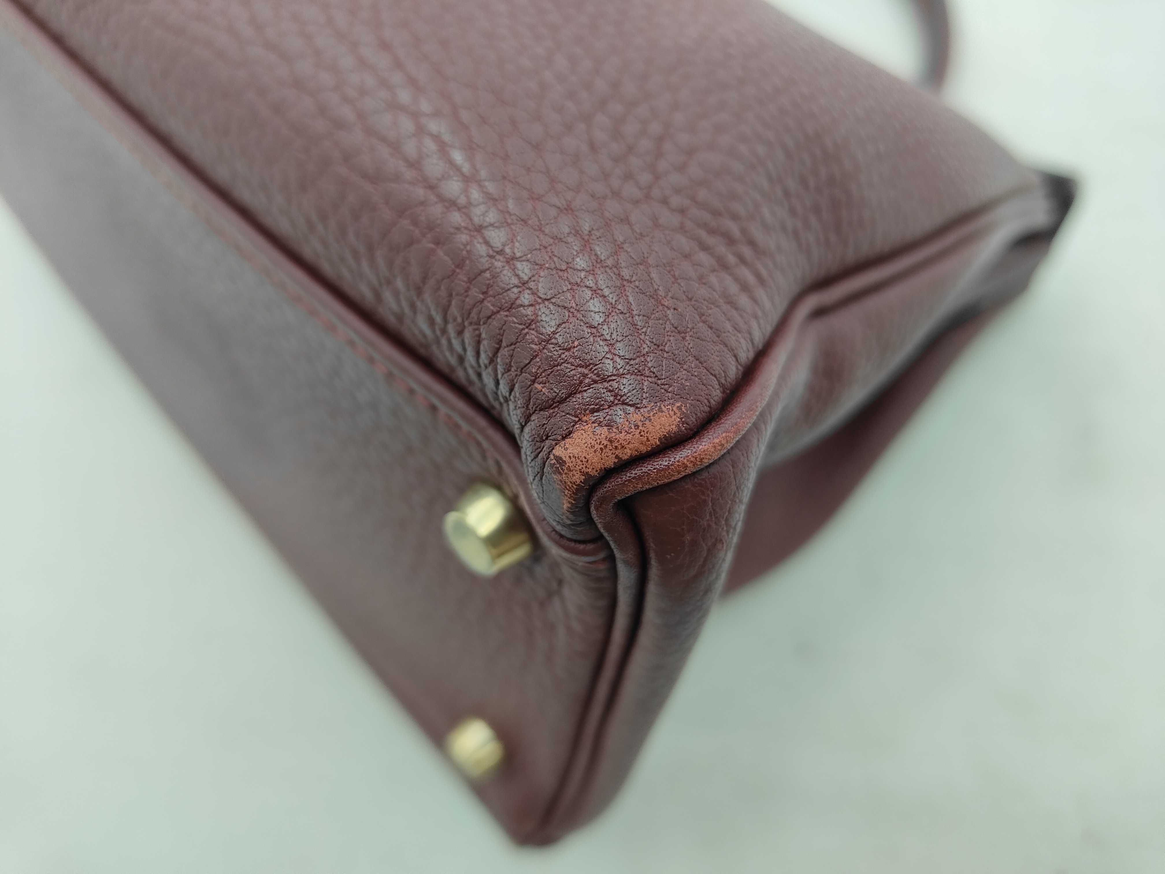 Kelly 32 Retourne Togo Rouge H Gold Hardware I Handbag — view 5