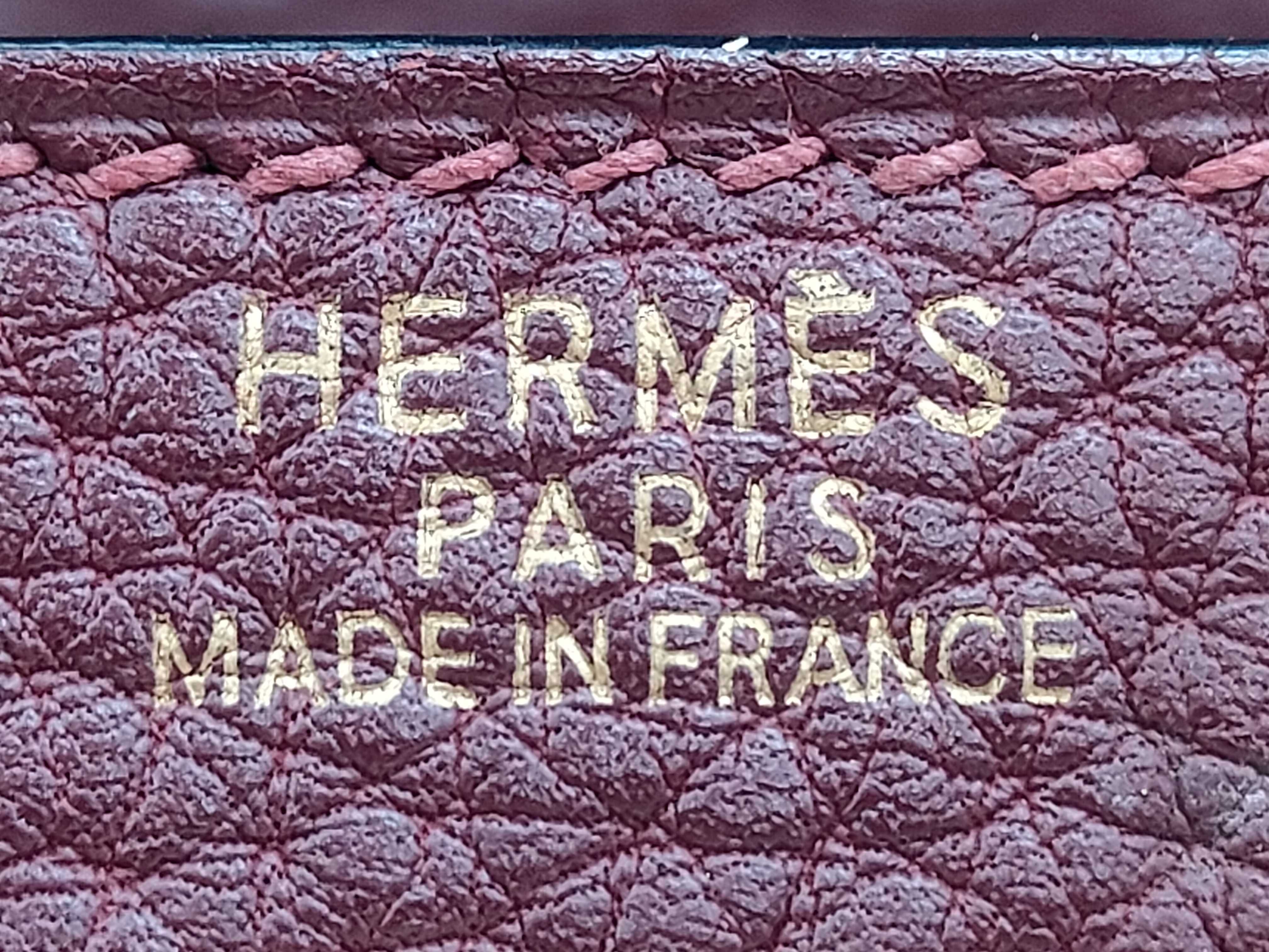 Kelly 32 Retourne Togo Rouge H Gold Hardware I Handbag — view 10