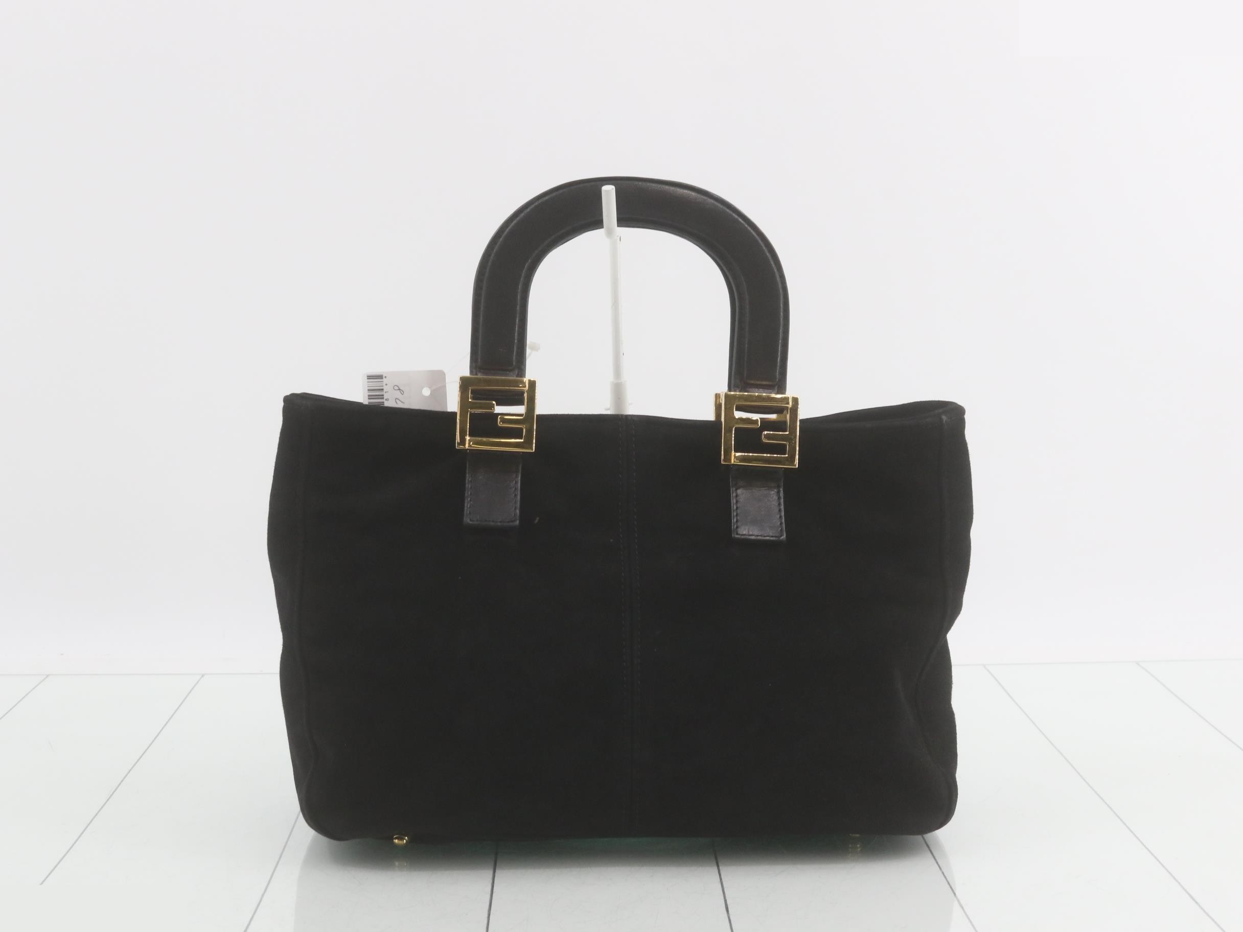 Suede handbag — view 2