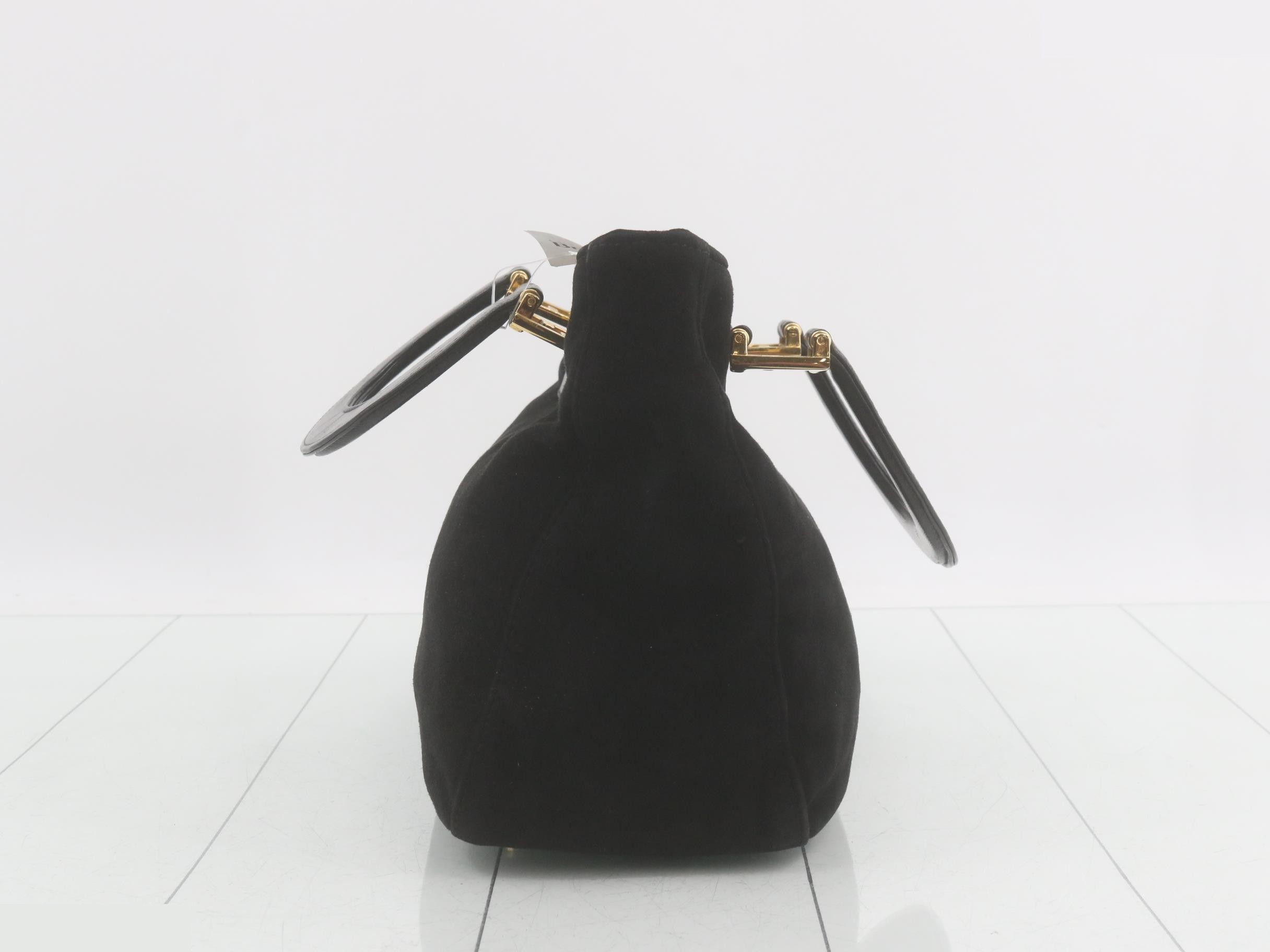 Suede handbag — view 3