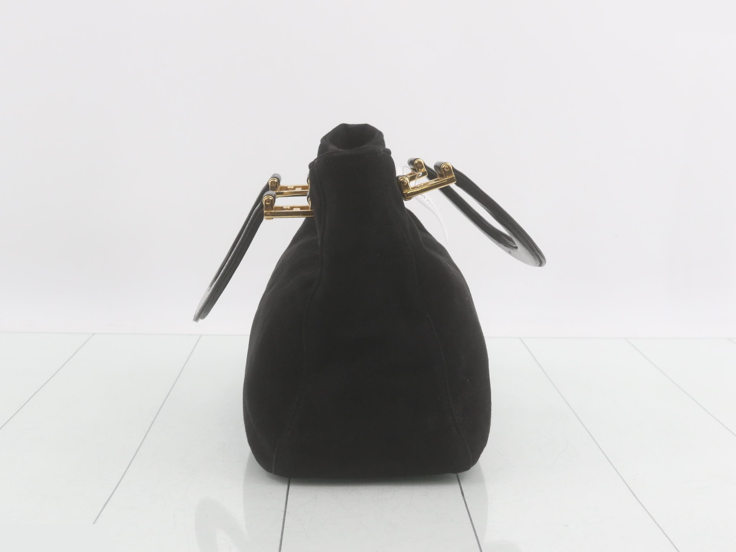Suede handbag — view 4
