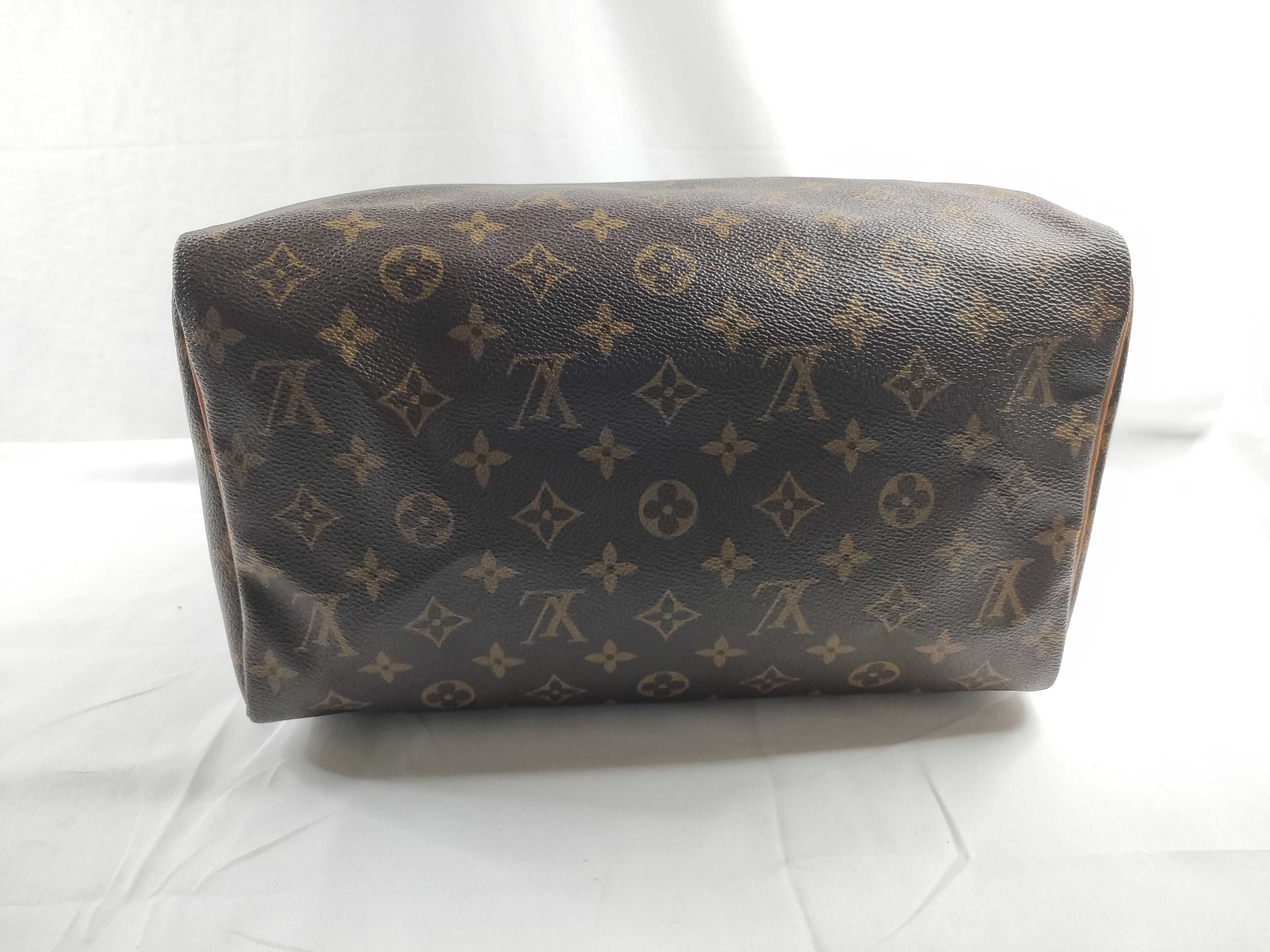 Monogram Louis Vuitton Monogram Speedy 30 M41526/SP0956 Handbag — view 4