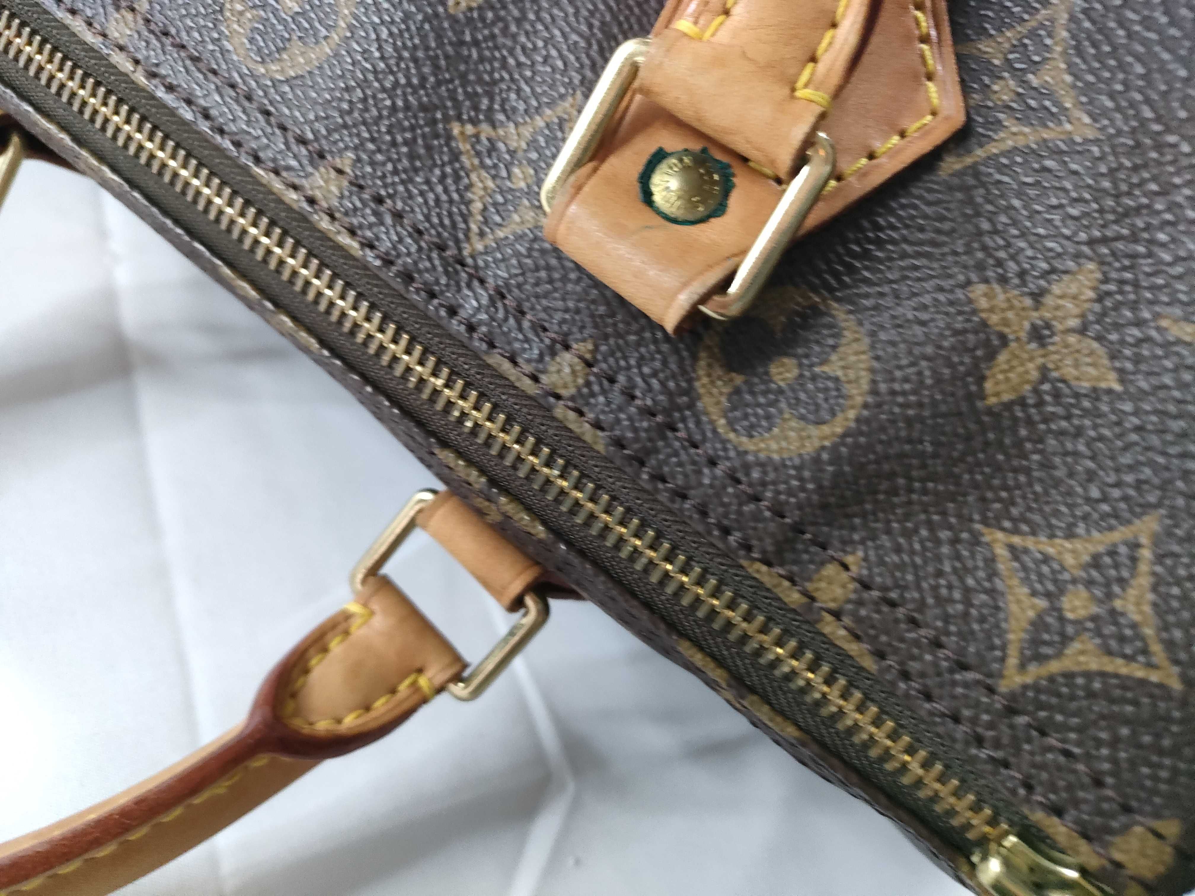 Monogram Louis Vuitton Monogram Speedy 30 M41526/SP0956 Handbag — view 8