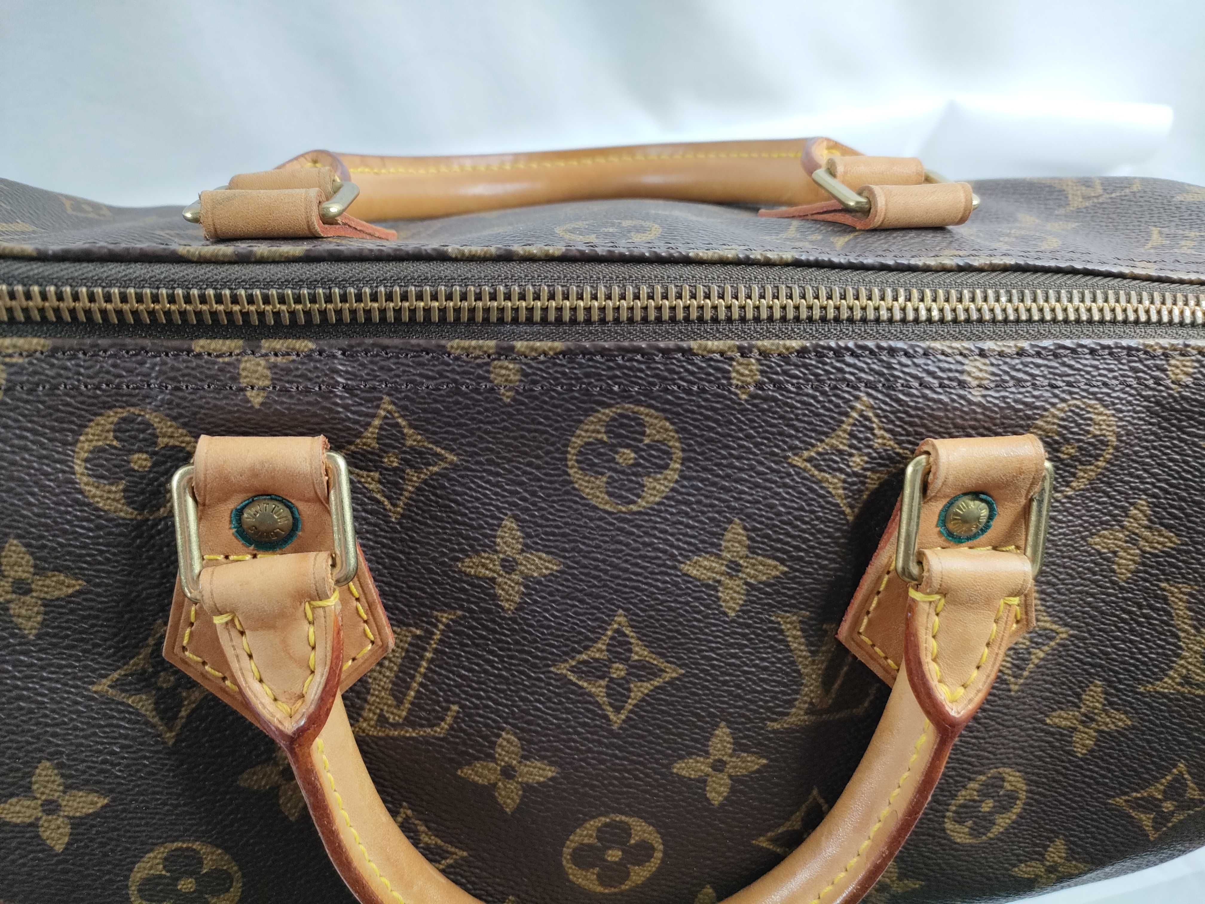 Monogram Louis Vuitton Monogram Speedy 30 M41526/SP0956 Handbag — view 9