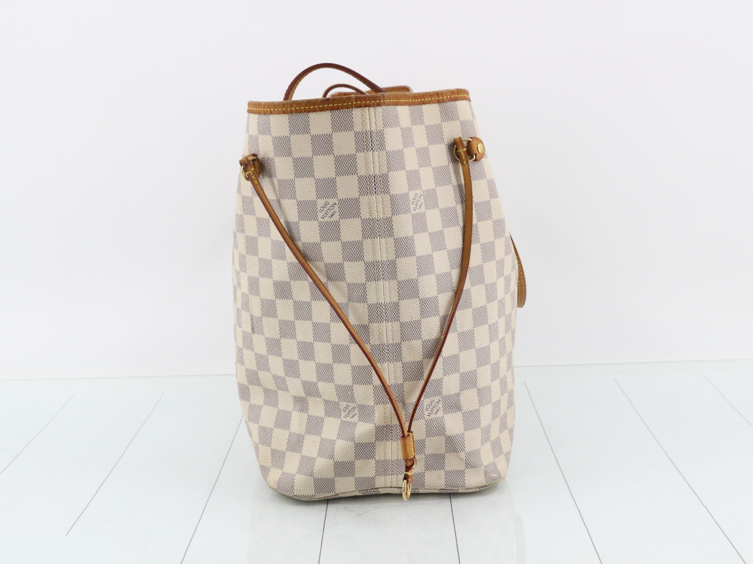 Neverfull GM Damier Canvas Azure — view 4