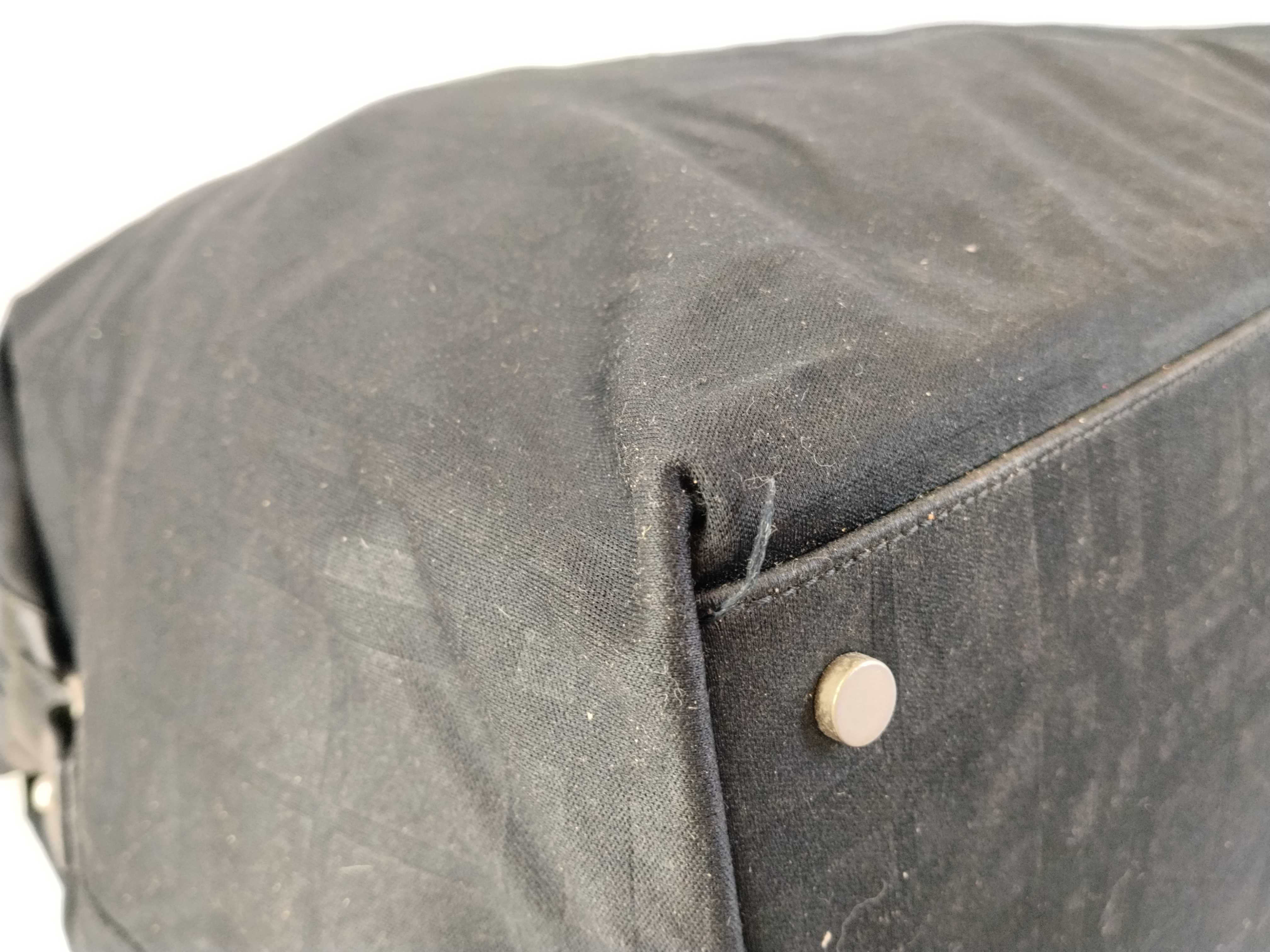 Black Check Boston Bag — view 7