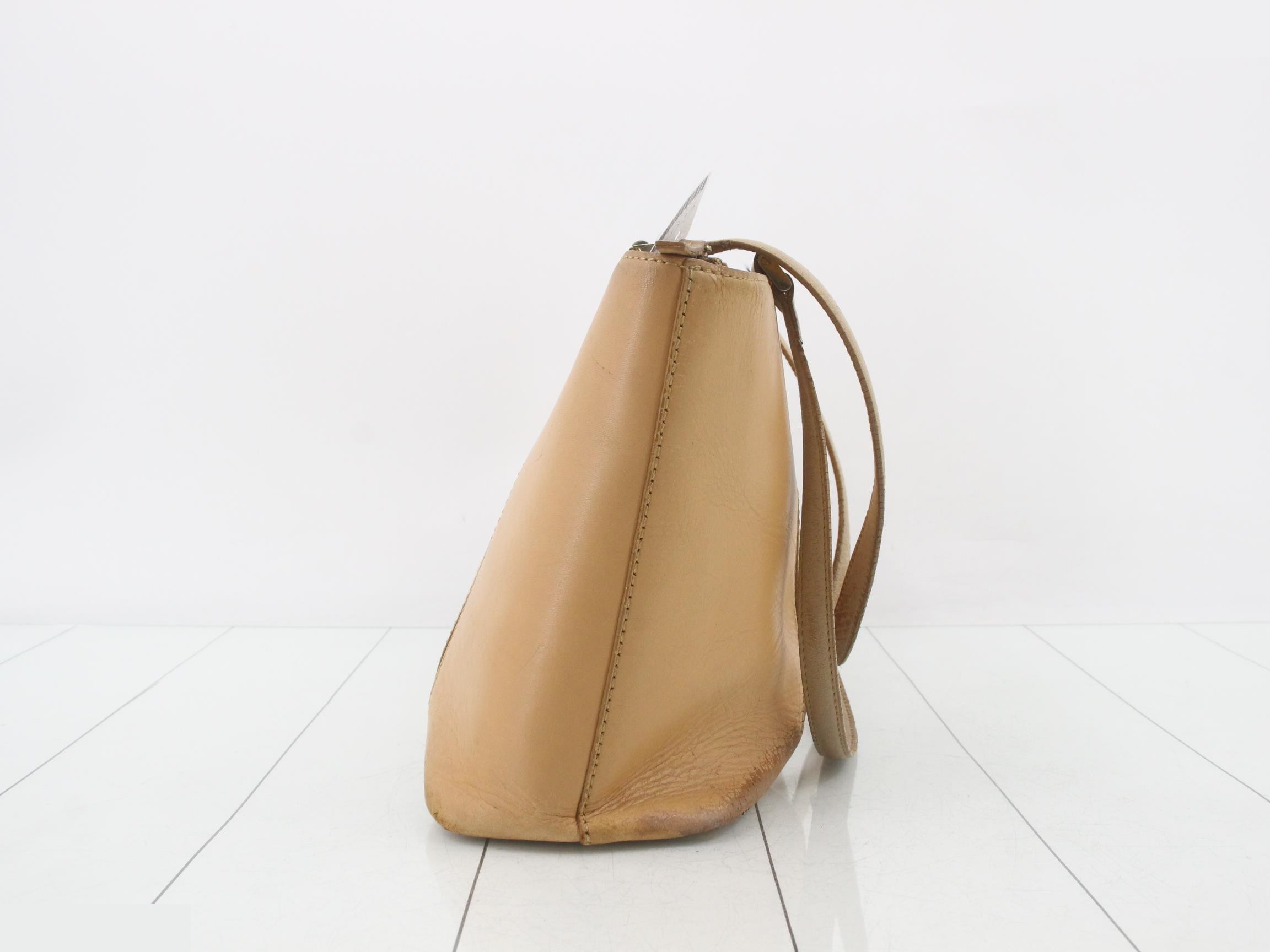 leather tote bag — view 4