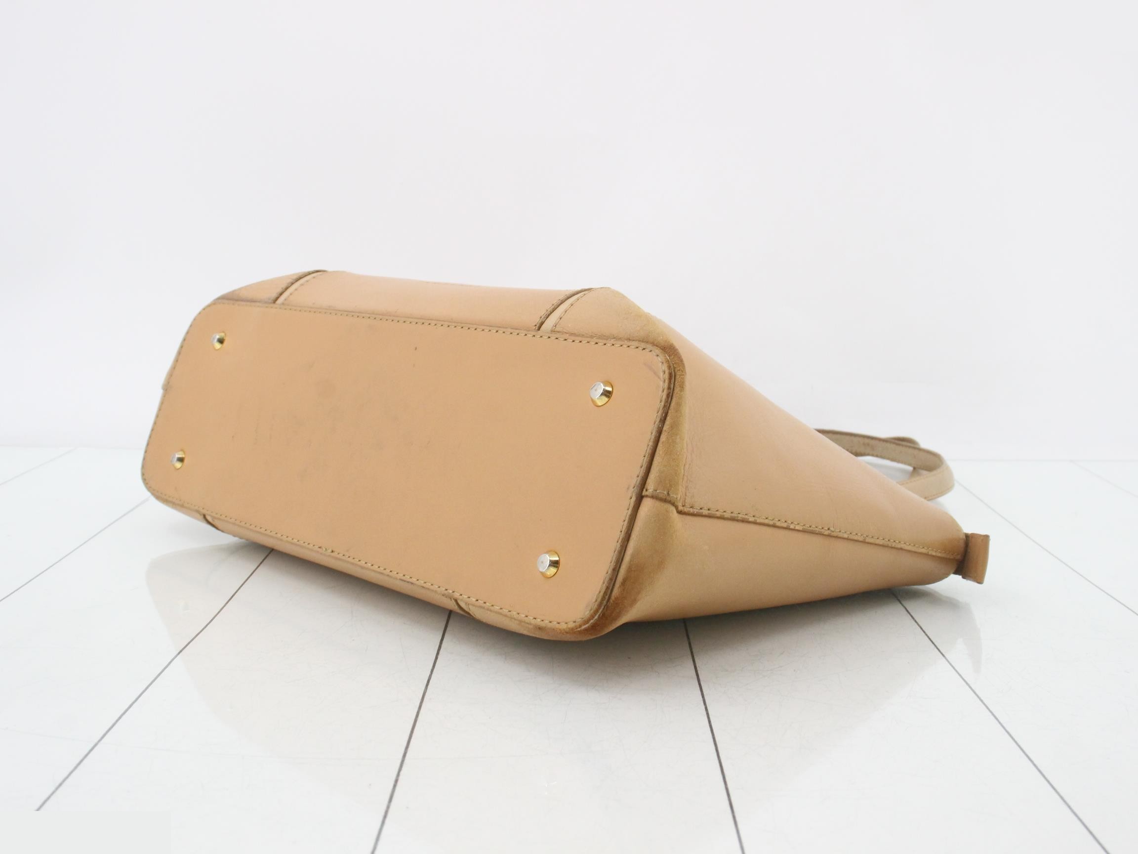 leather tote bag — view 6