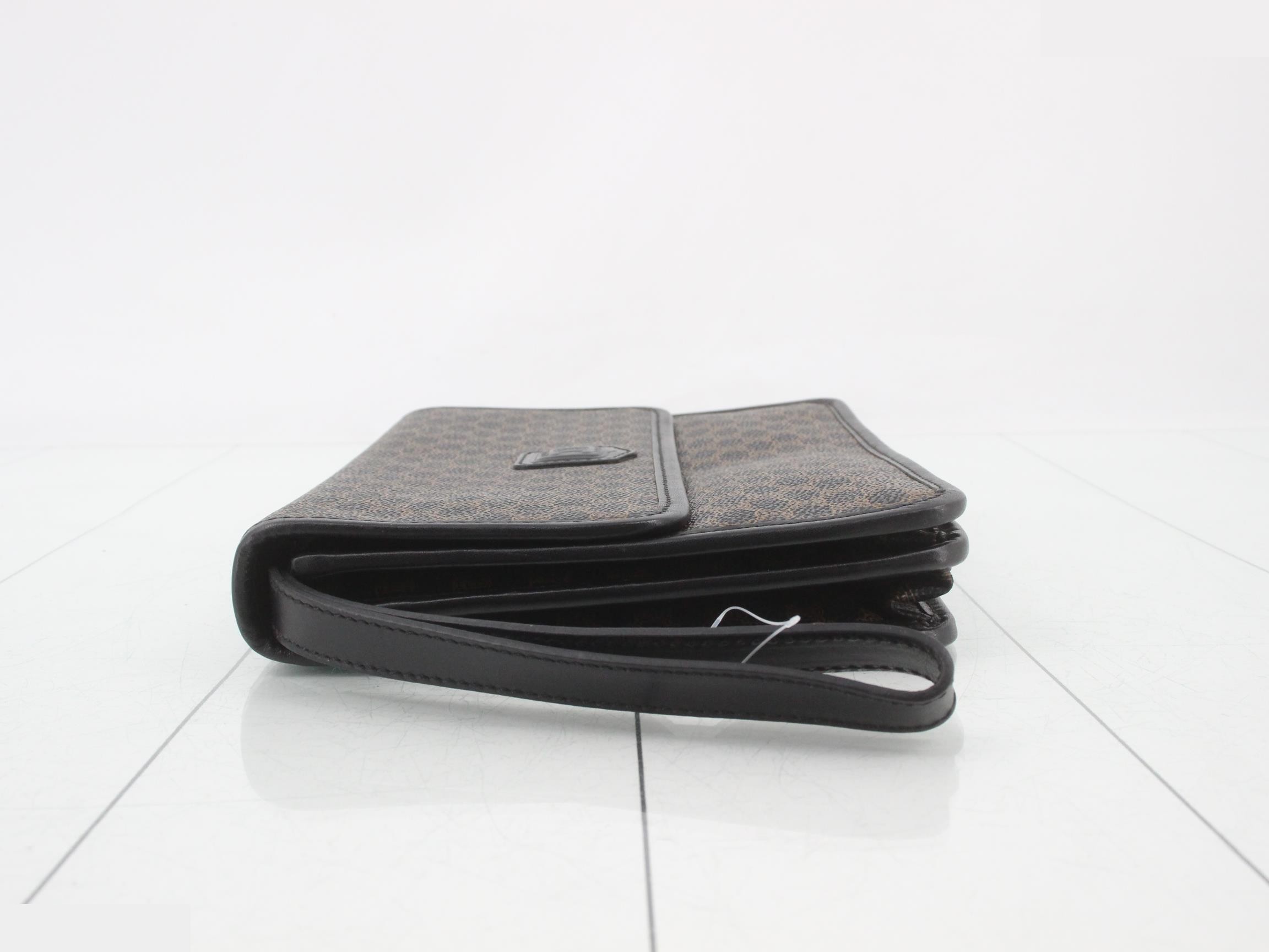 Macadam Clutch Bag, Black — view 4