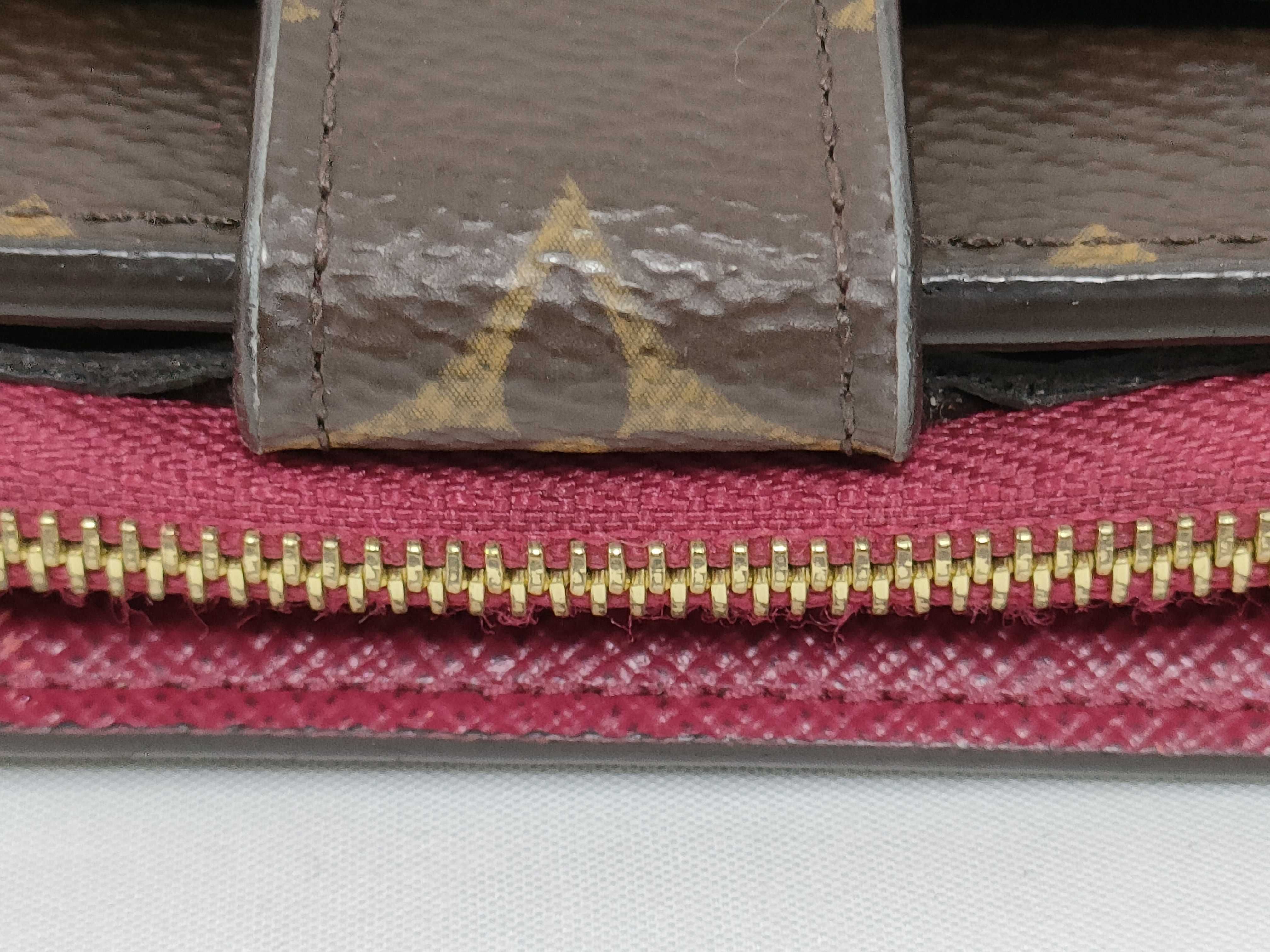 Monogram Louis Vuitton Monogram Portefeuille Juliette Fuchsia M69433 SP3220 Wallet — view 7