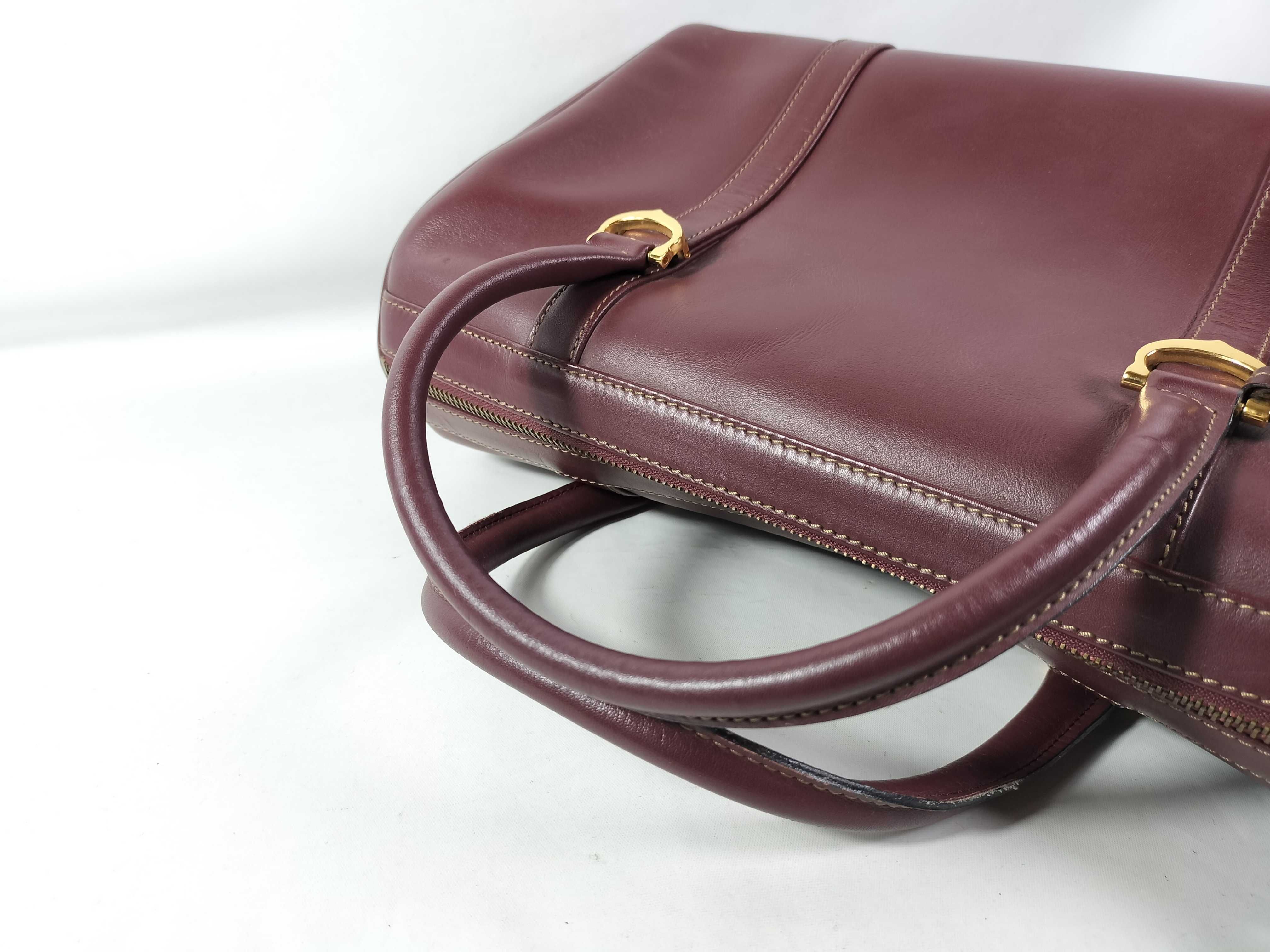 Must Line Leather Mini Boston Bag — view 3