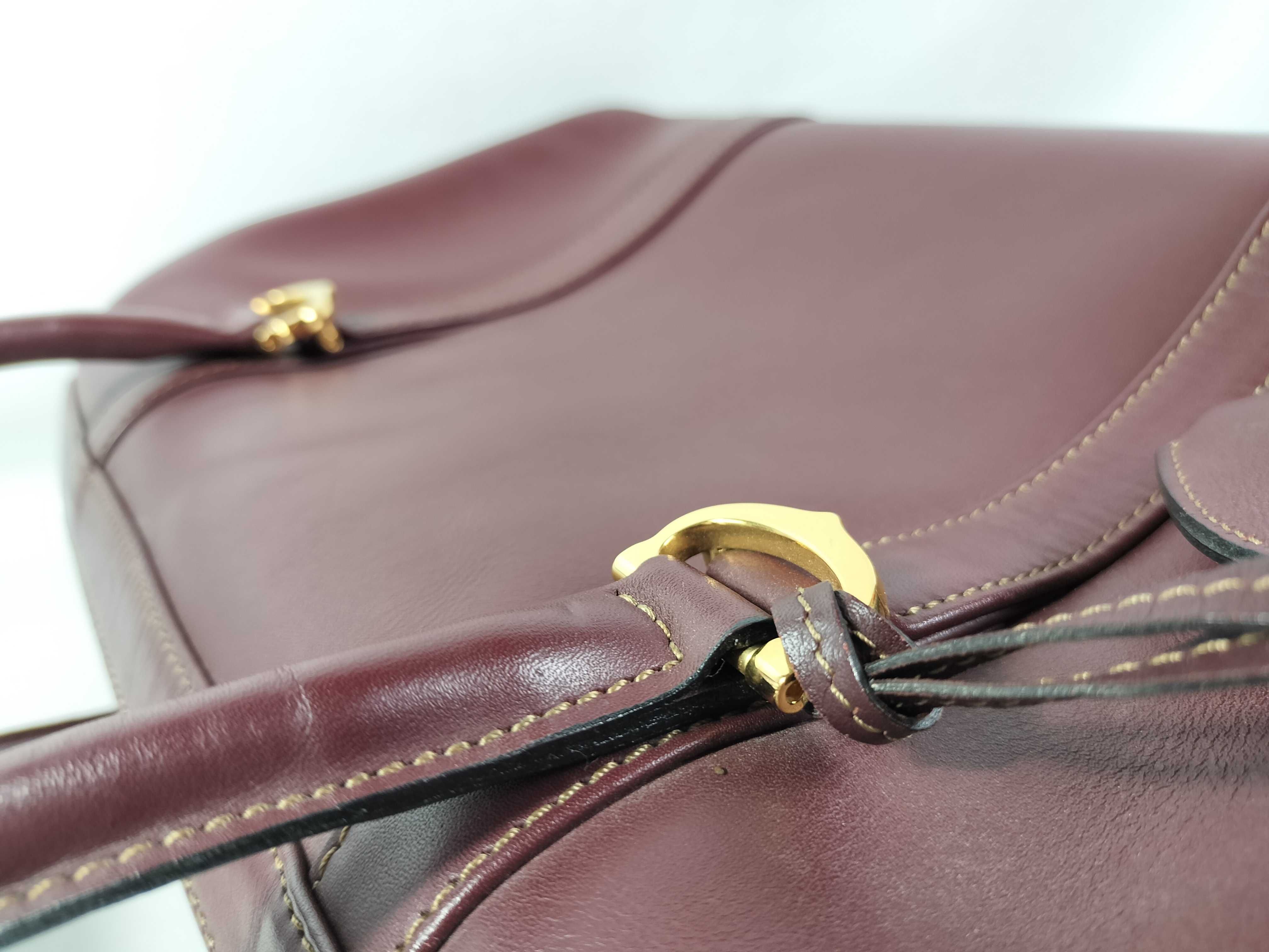 Must Line Leather Mini Boston Bag — view 4