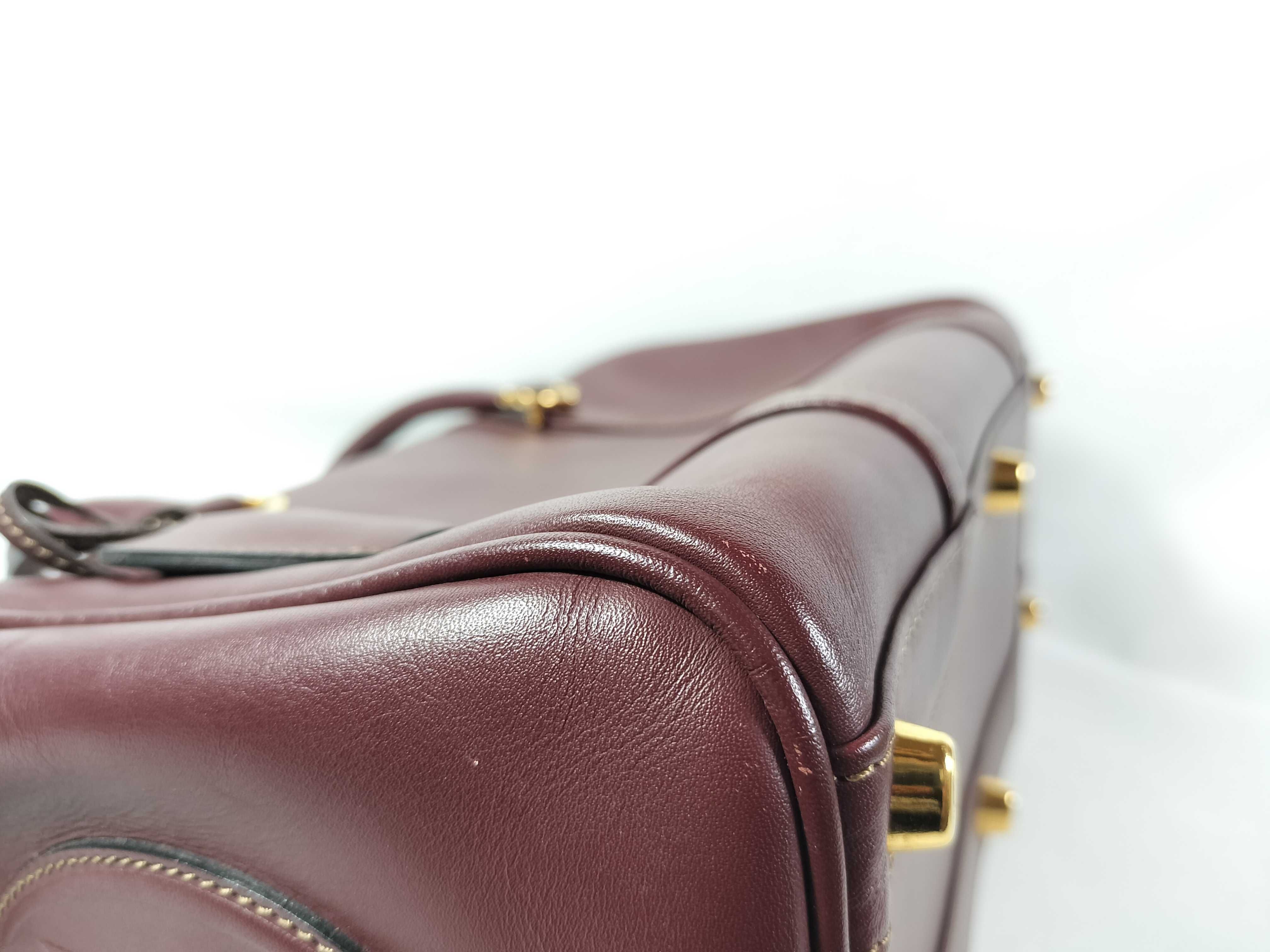 Must Line Leather Mini Boston Bag — view 6