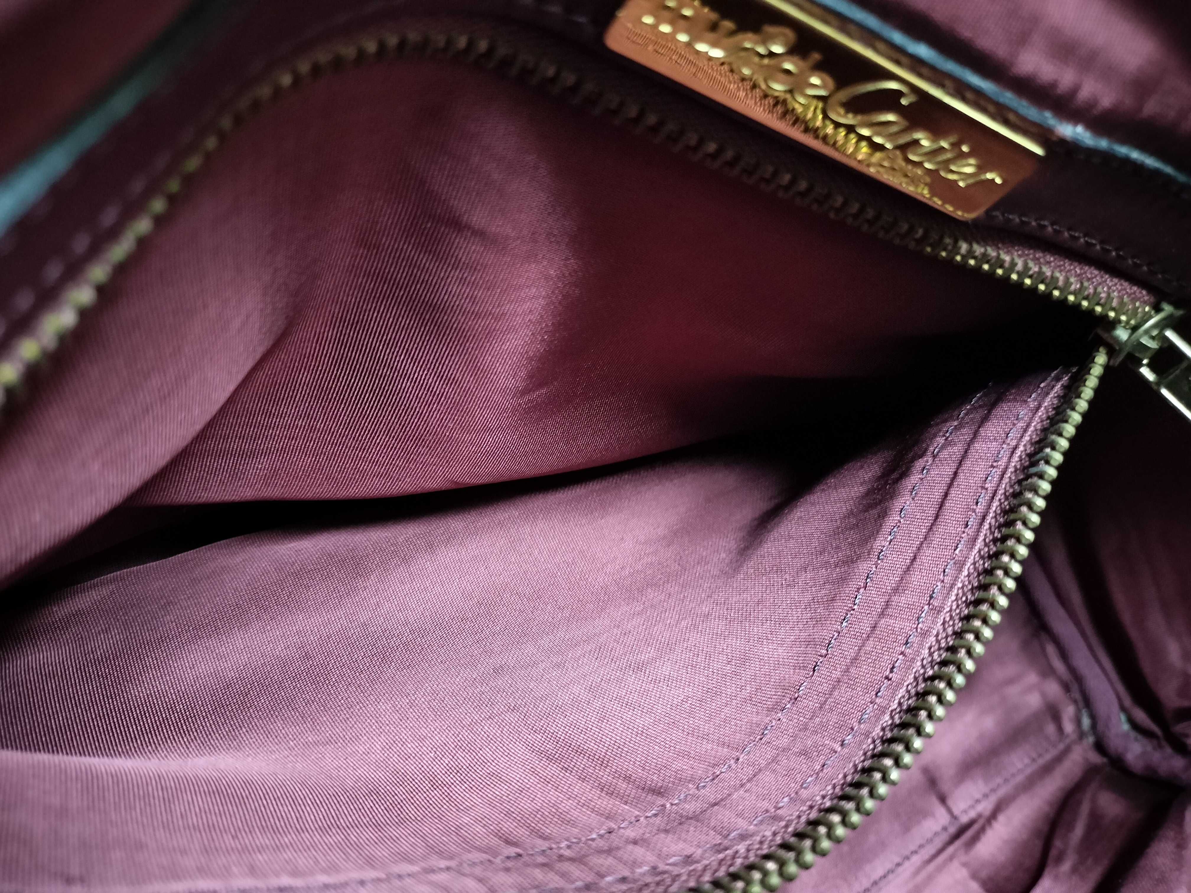 Must Line Leather Mini Boston Bag — view 10