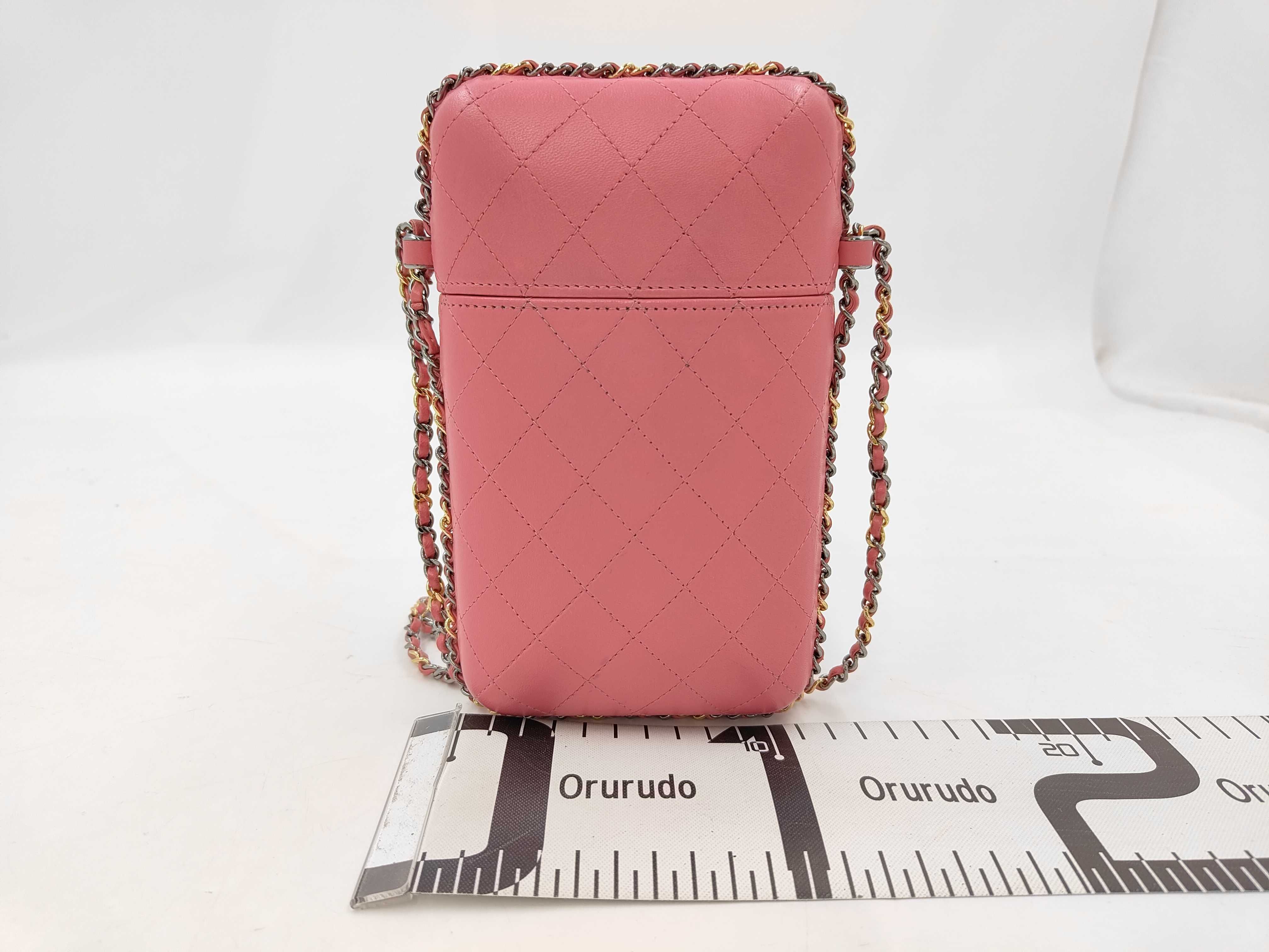 Coco Mark Phone Case Pink Shoulder Bag — view 2