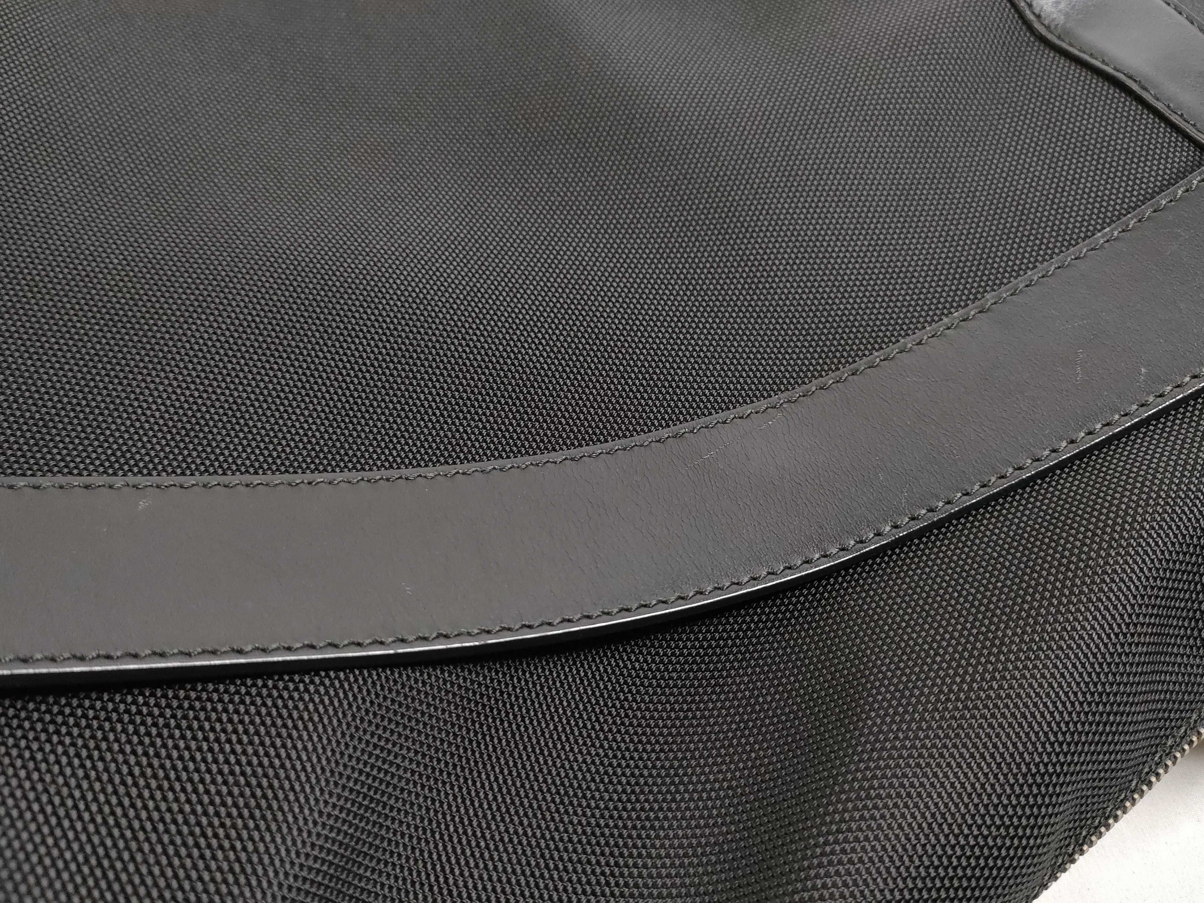 Sherry Line Techno Canvas Shoulder Bag Black 337074 Backpack — view 4