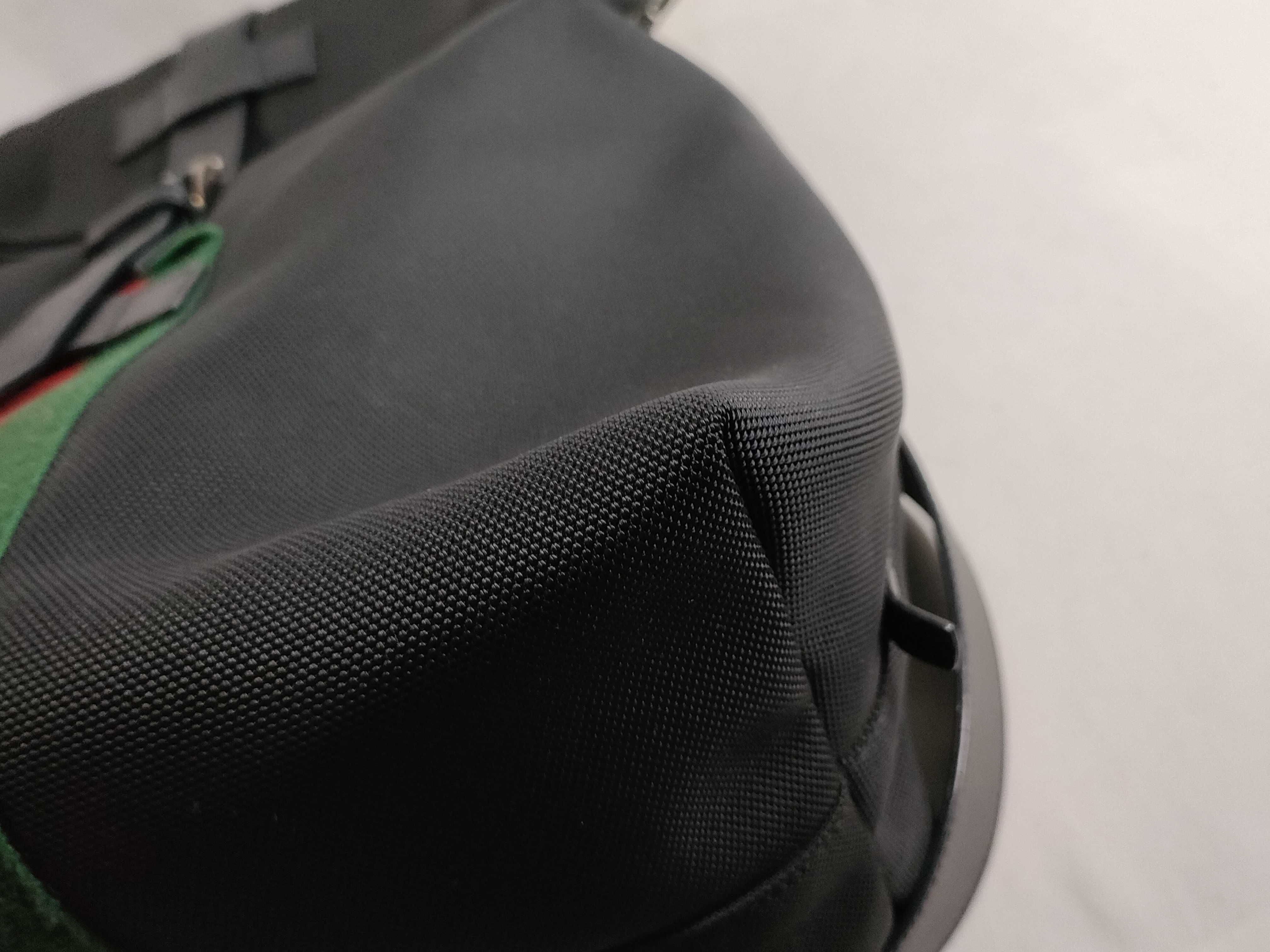 Sherry Line Techno Canvas Shoulder Bag Black 337074 Backpack — view 6