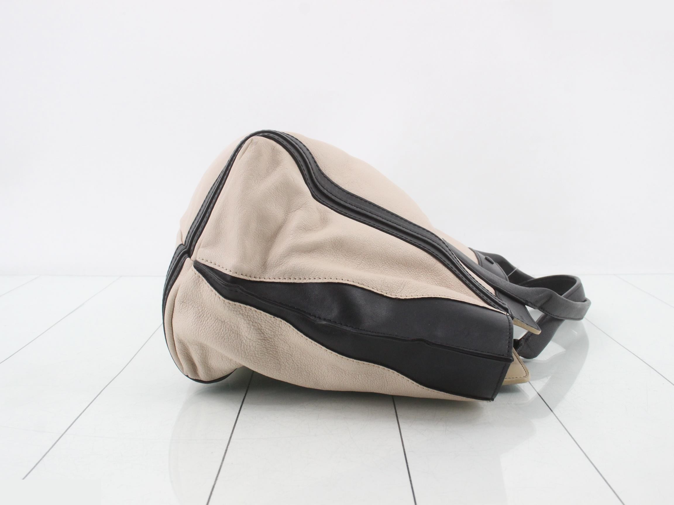 Alison Tote Bag, Beige x Black, Card/Seal — view 3