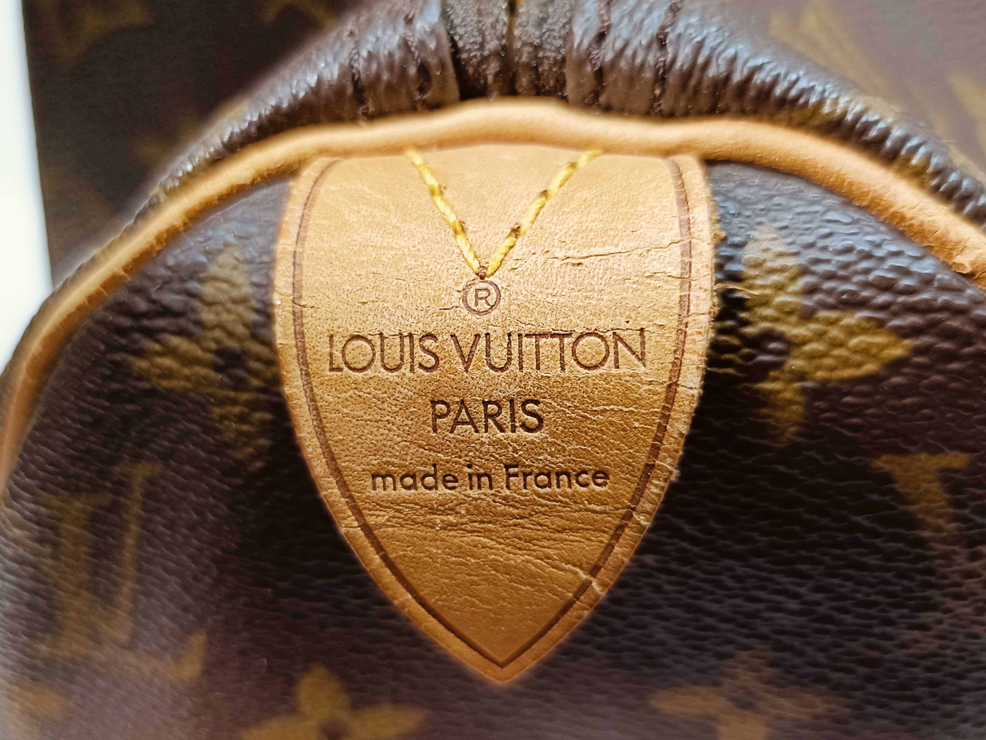 Monogram M41106 Speedy 40 Boston bag with broken zipper. — view 13
