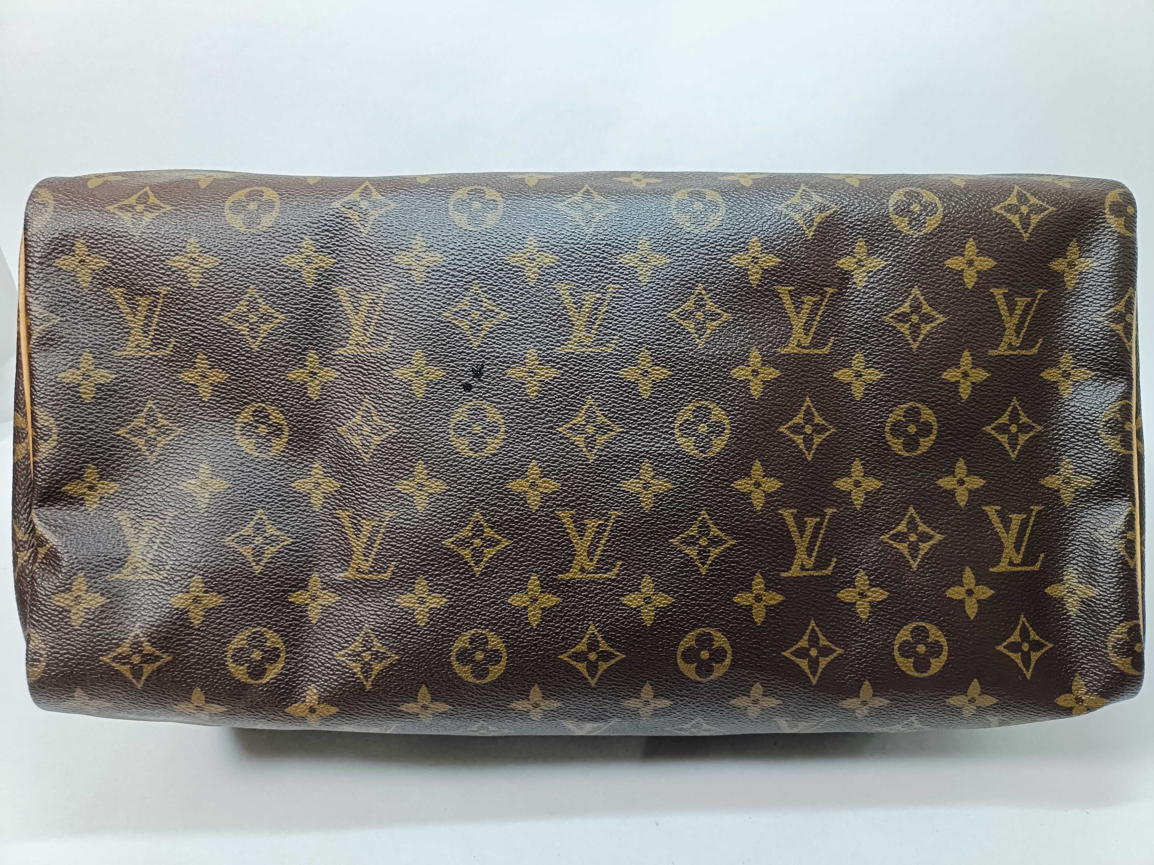 Monogram M41106 Speedy 40 Boston bag with broken zipper. — view 7