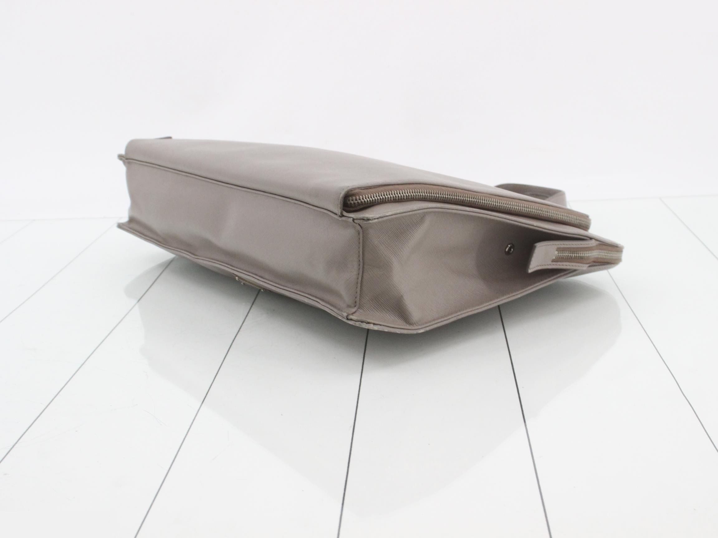 Saffiano leather, gray — view 6