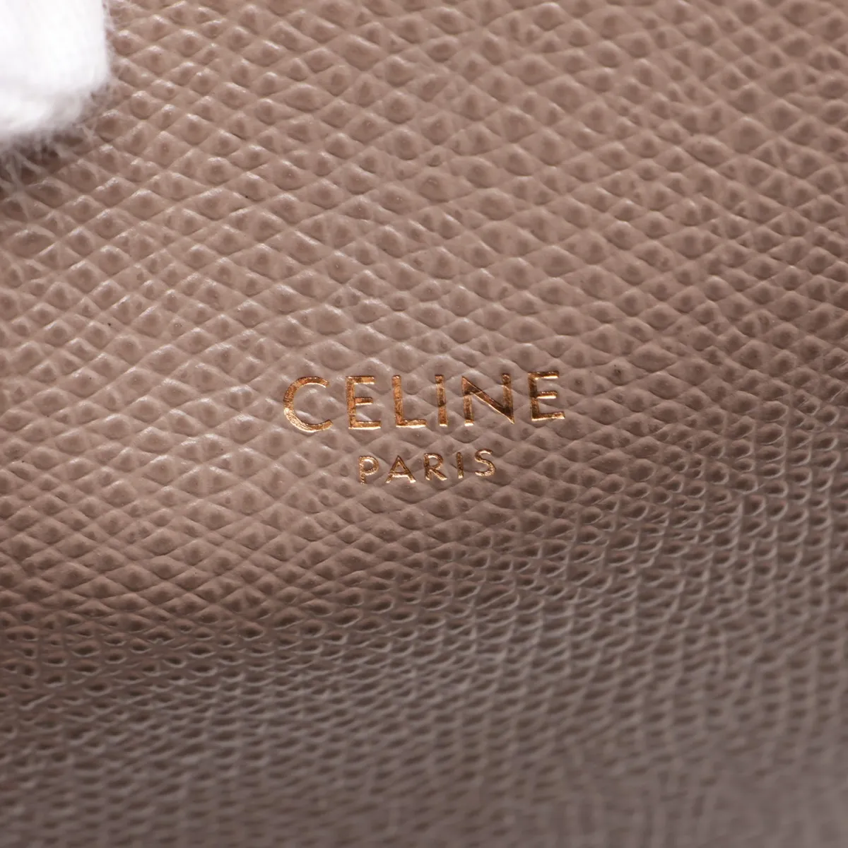 Vertical Cabas Small Leather 2-Way Handbag, Beige — view 10