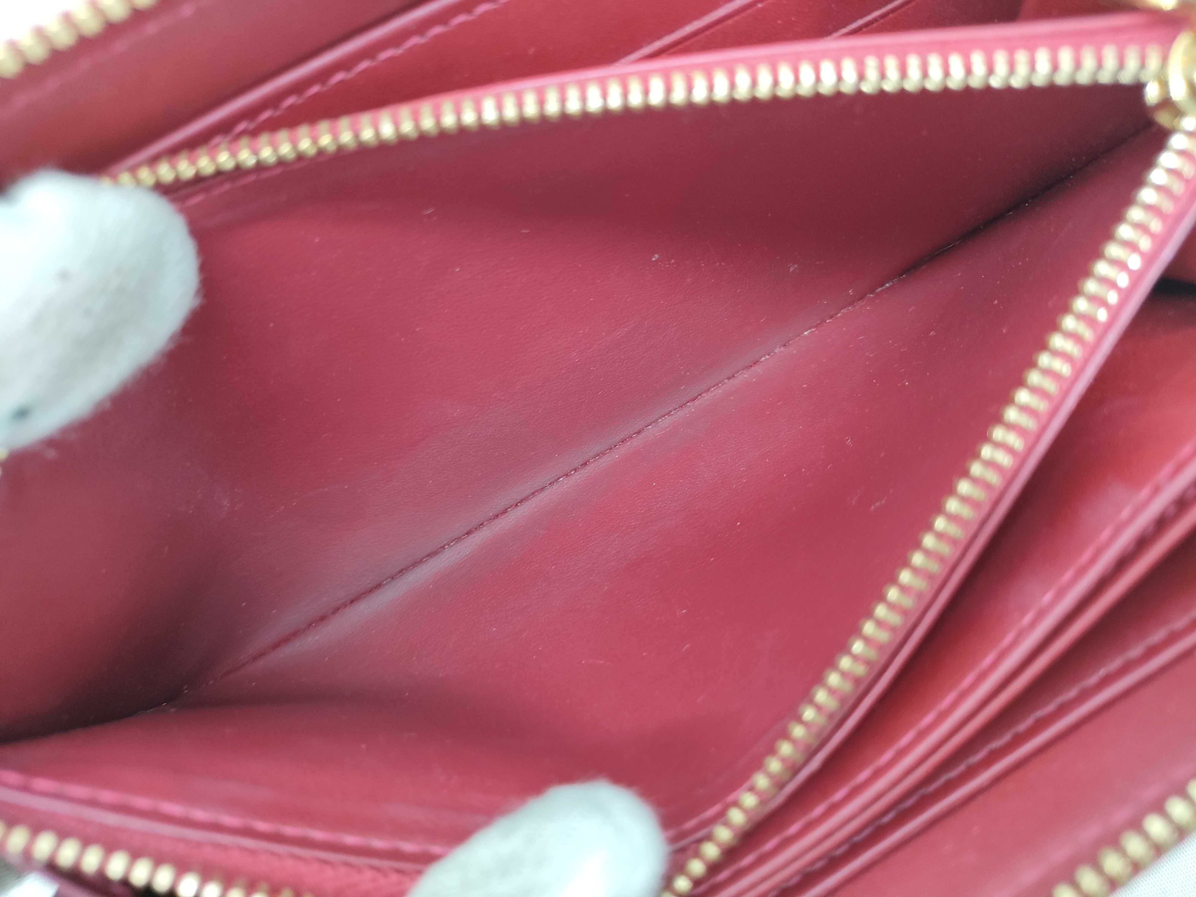 Vernis Red Long Wallet M91981 CA2193 — view 11