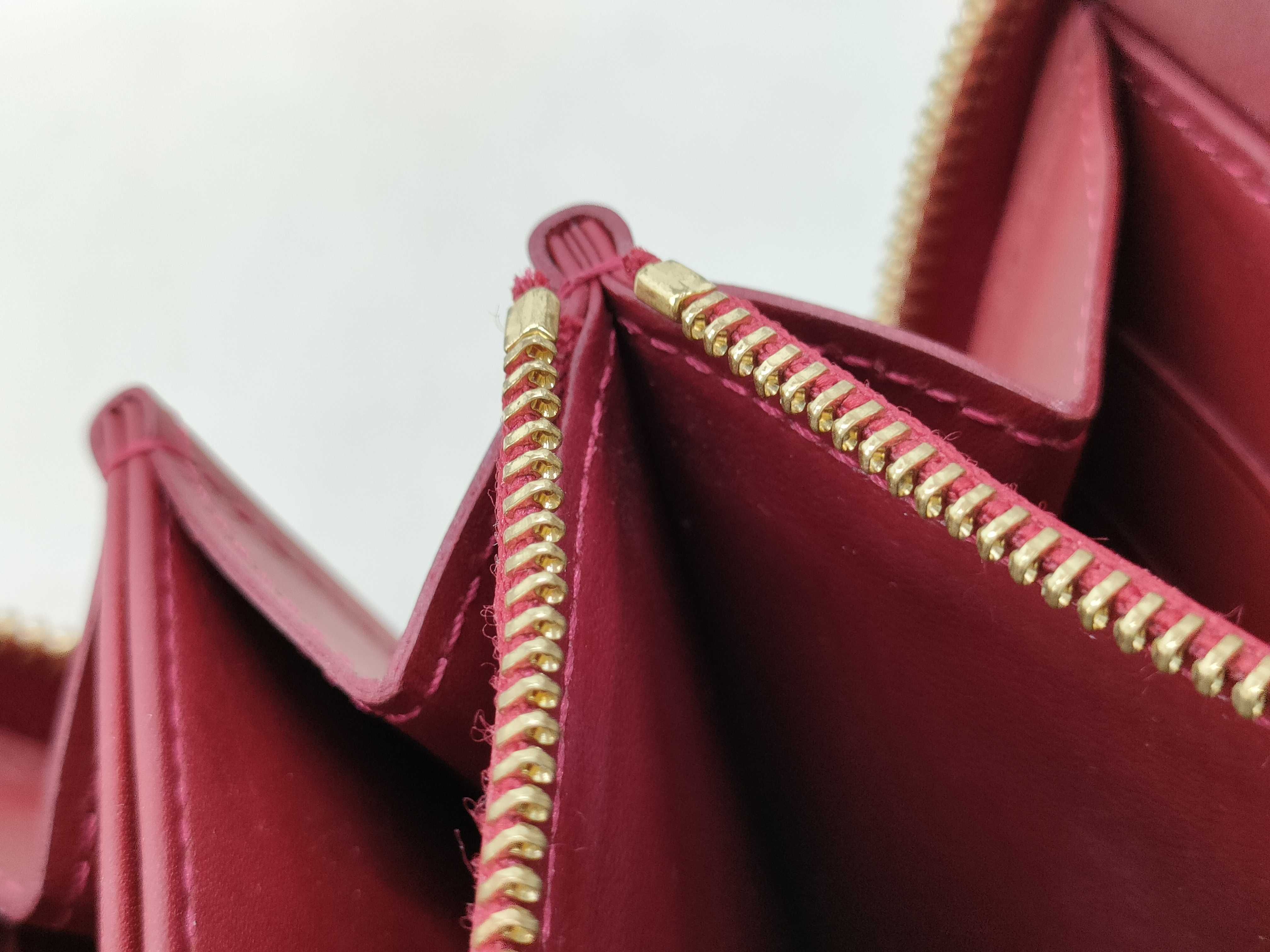 Vernis Red Long Wallet M91981 CA2193 — view 12