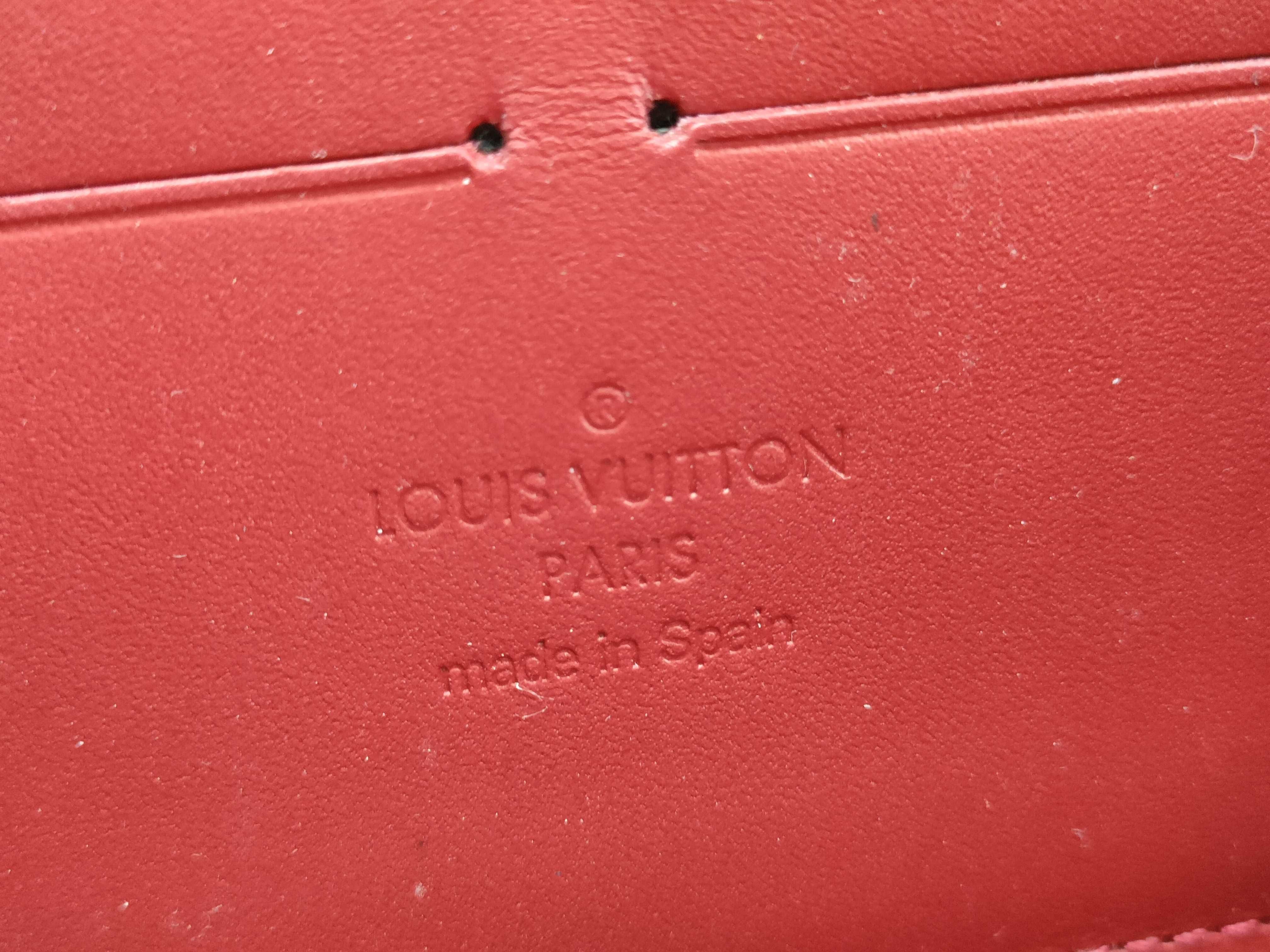 Vernis Red Long Wallet M91981 CA2193 — view 13