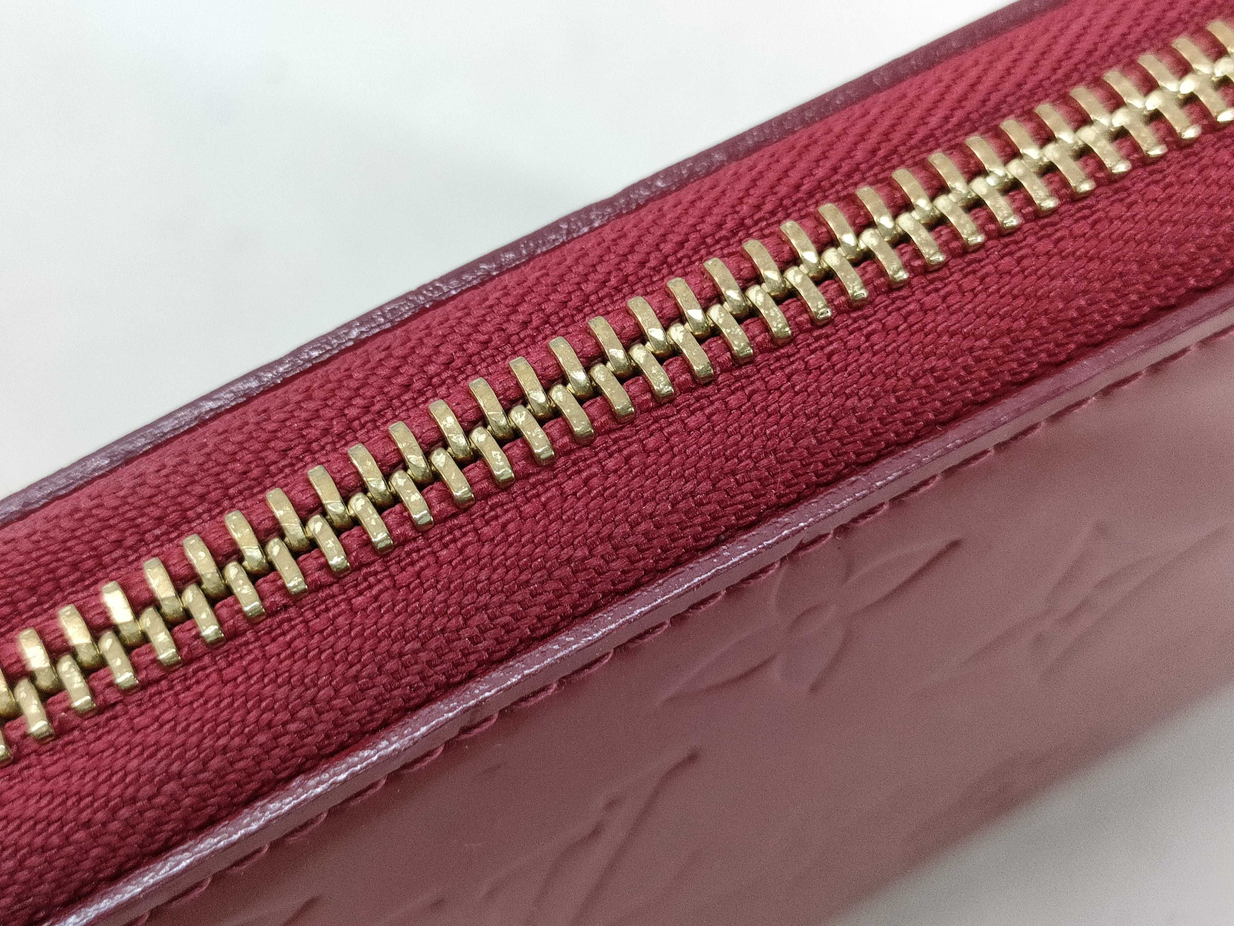 Vernis Red Long Wallet M91981 CA2193 — view 7