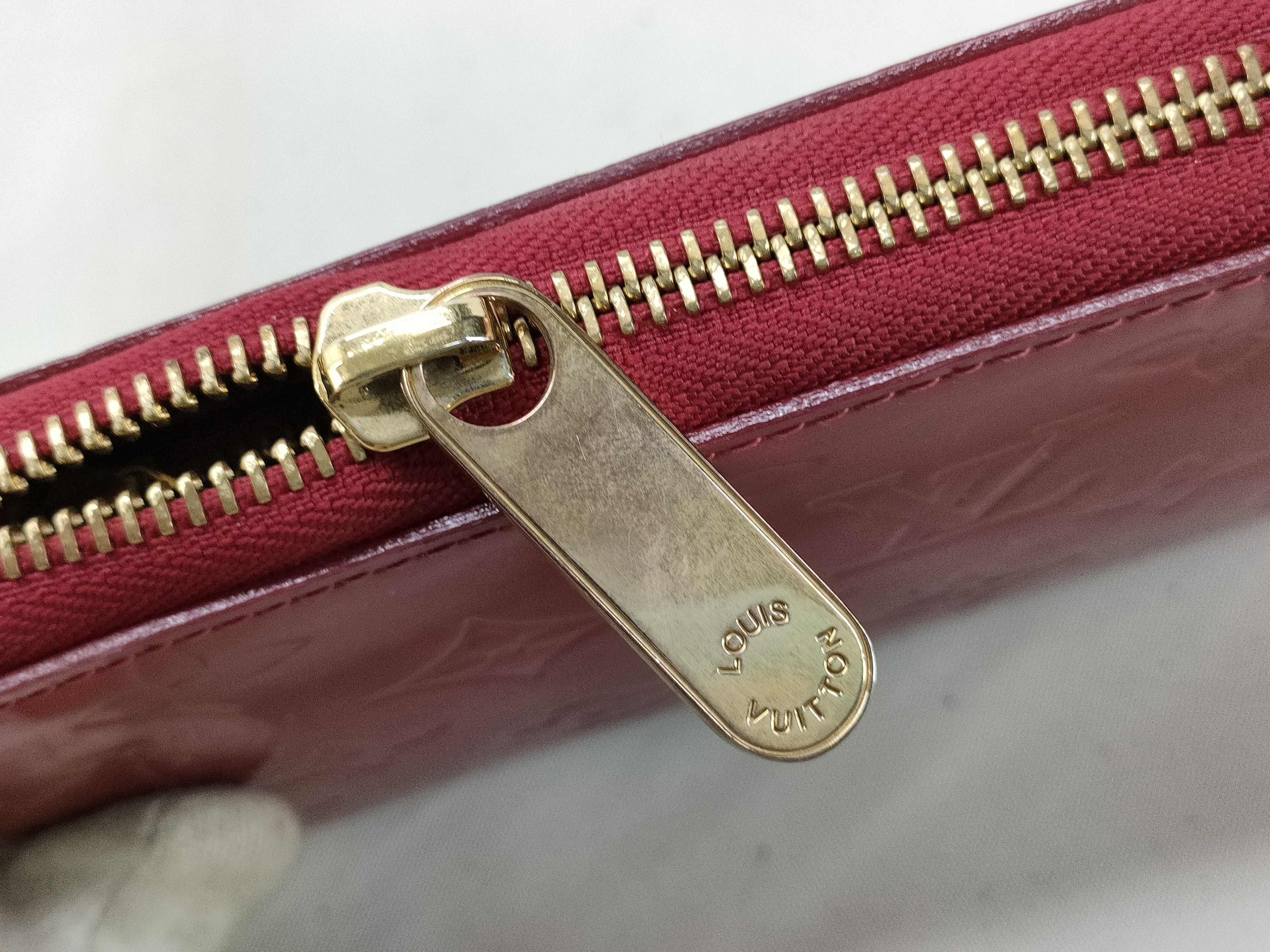 Vernis Red Long Wallet M91981 CA2193 — view 8