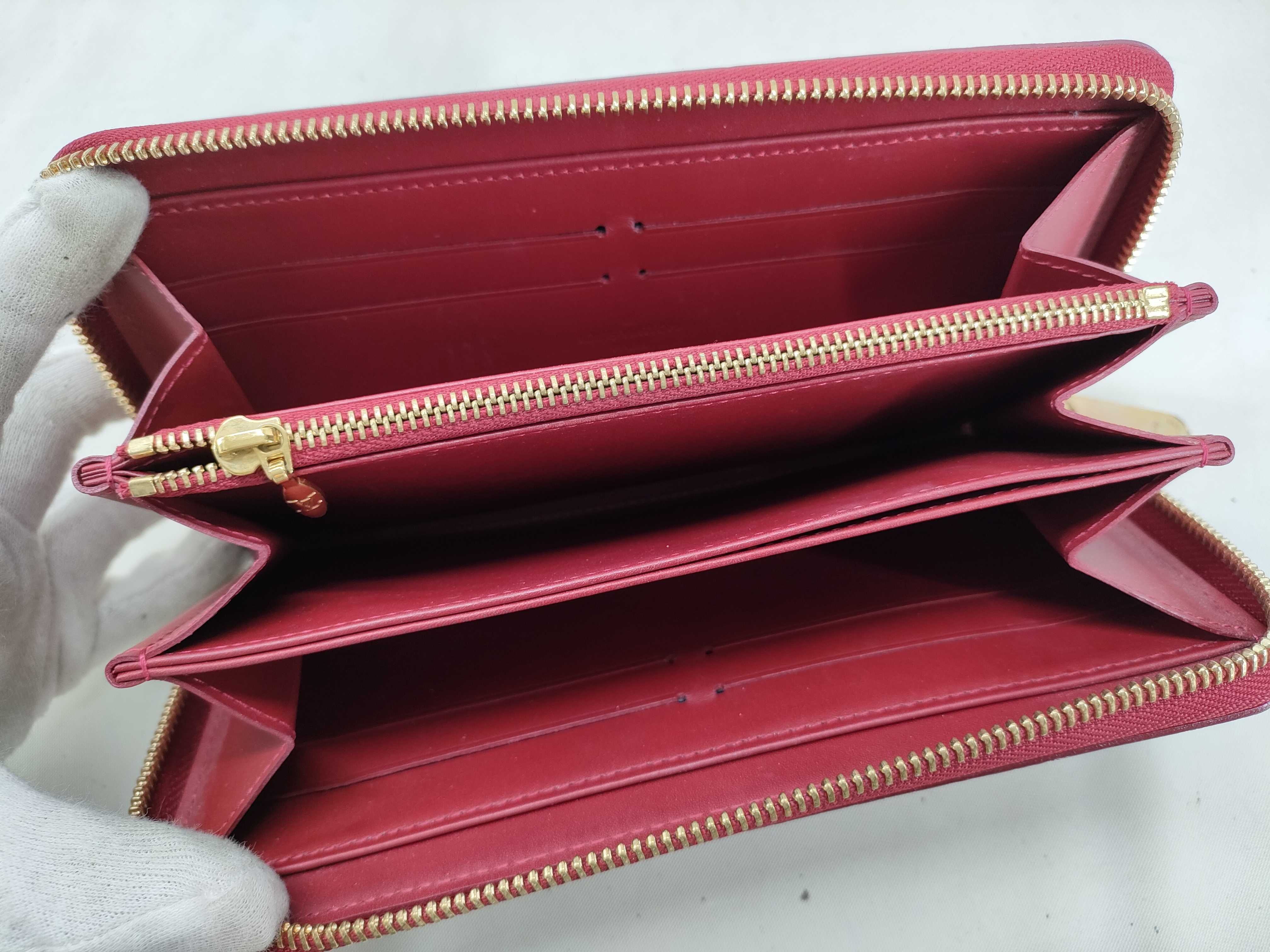 Vernis Red Long Wallet M91981 CA2193 — view 9
