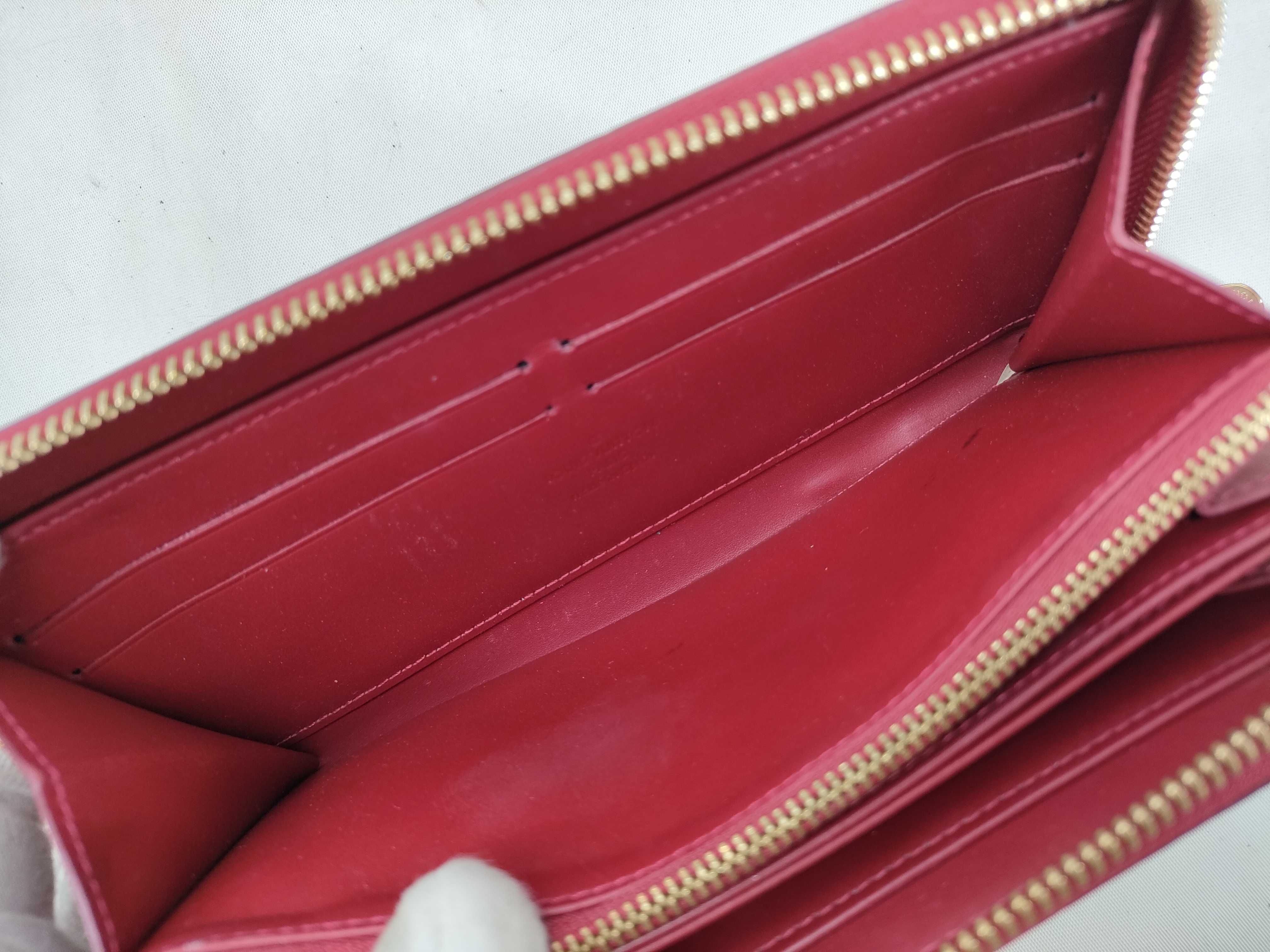 Vernis Red Long Wallet M91981 CA2193 — view 10