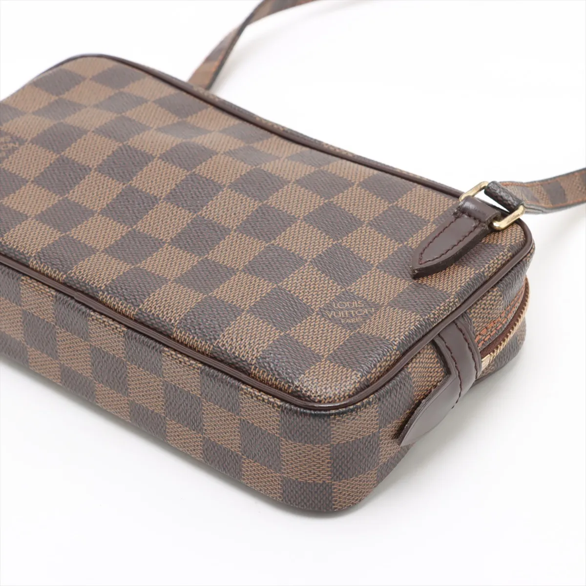 Damier Pochette Marly Bandouliere N51828 TH1026 Brown — view 3