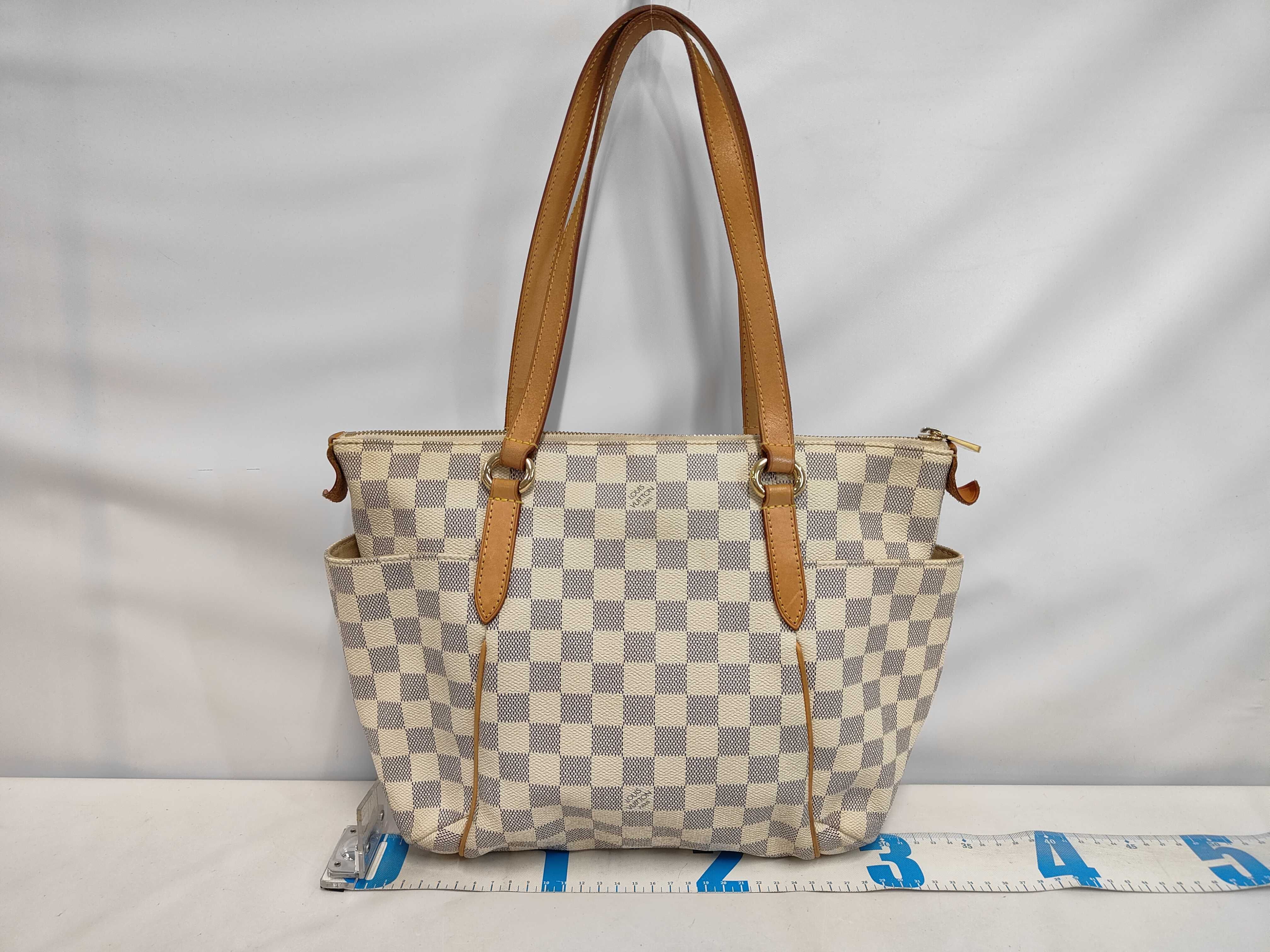 Damier Azur Canvas Totally Tote Bag — view 2