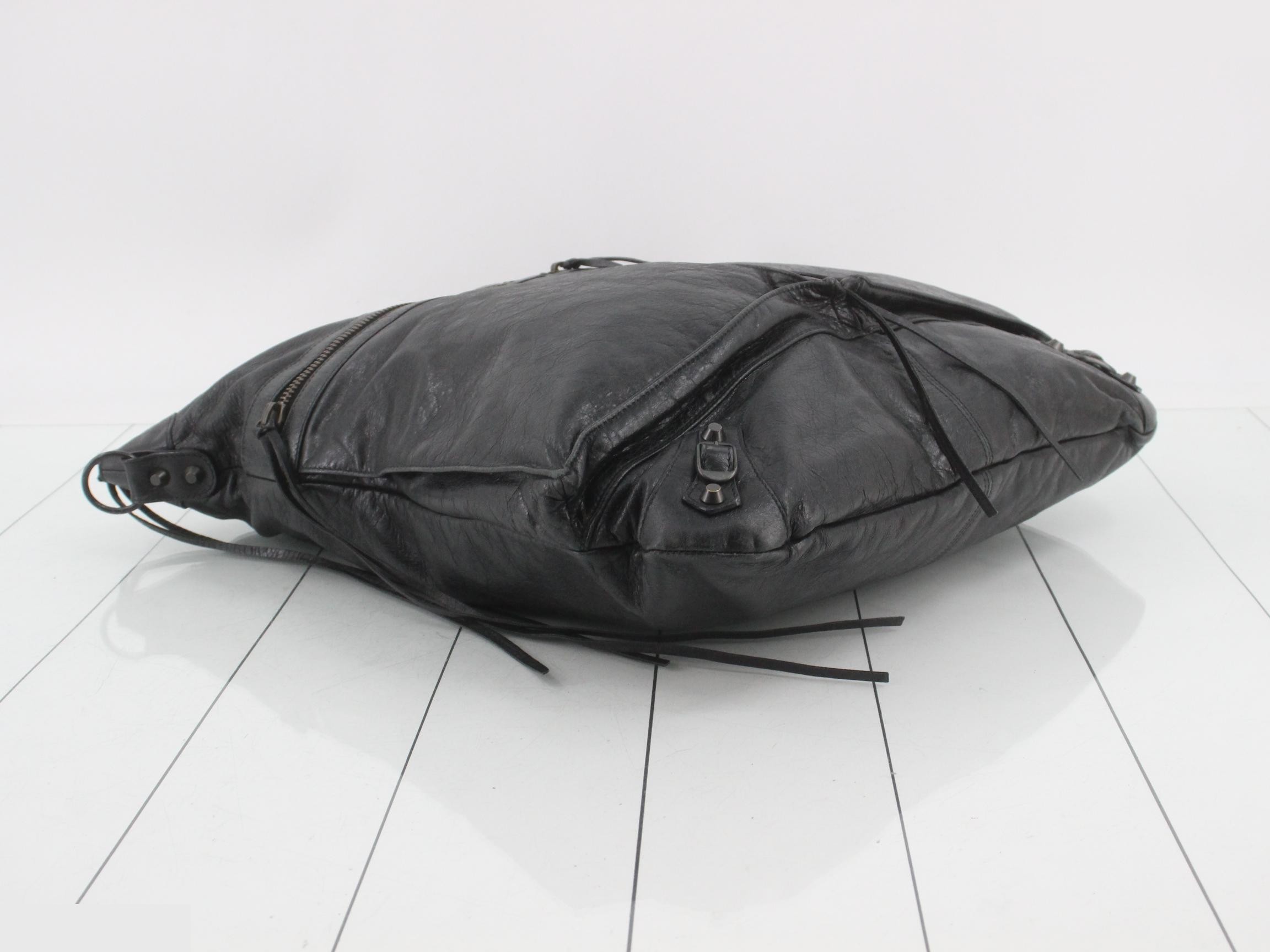 Other lines: Bags & Handbags, Leather, Black, Tote Bag — view 5
