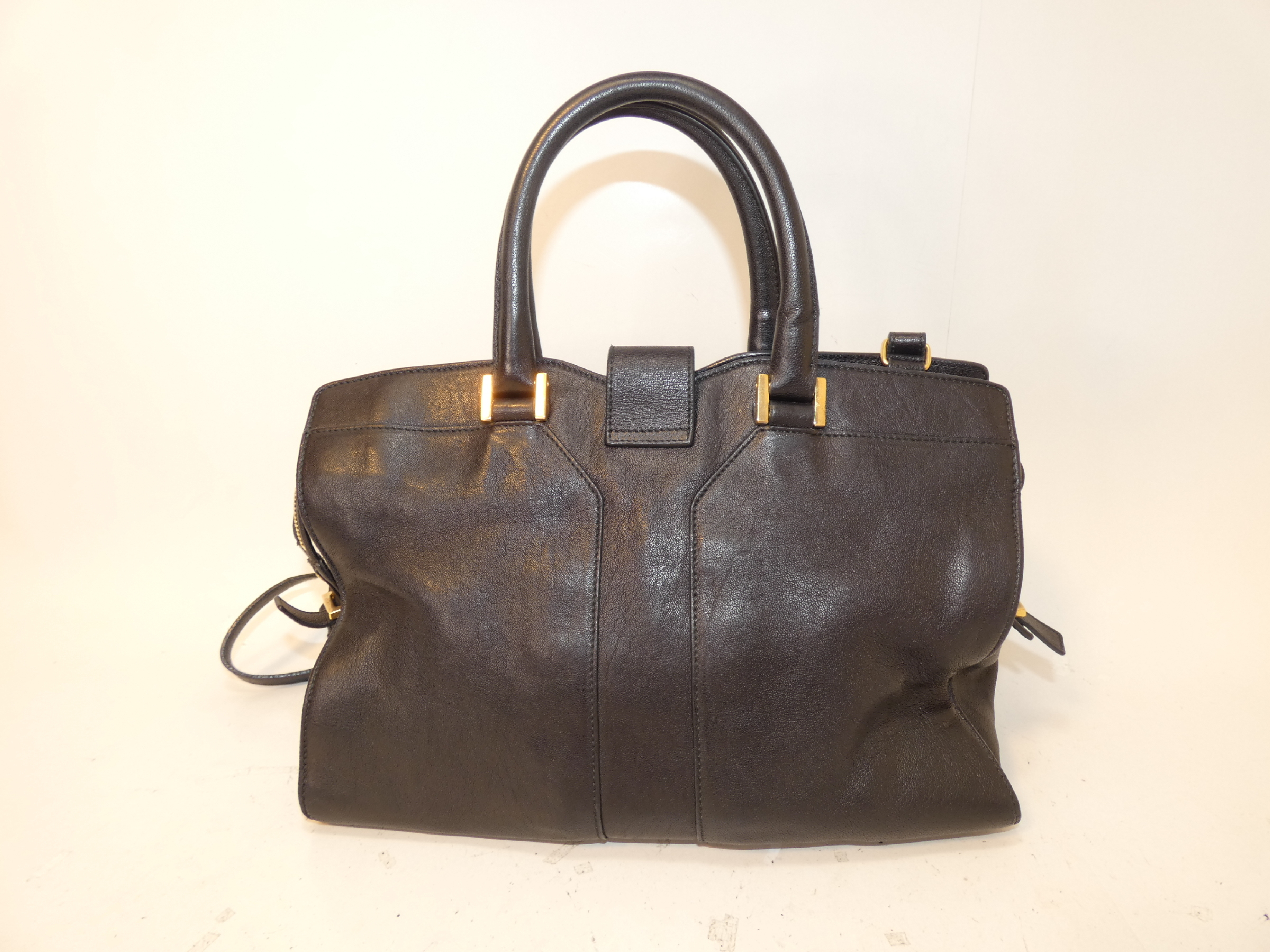 2-way Saint Laurent Cabas Shoulder Handbag — view 2