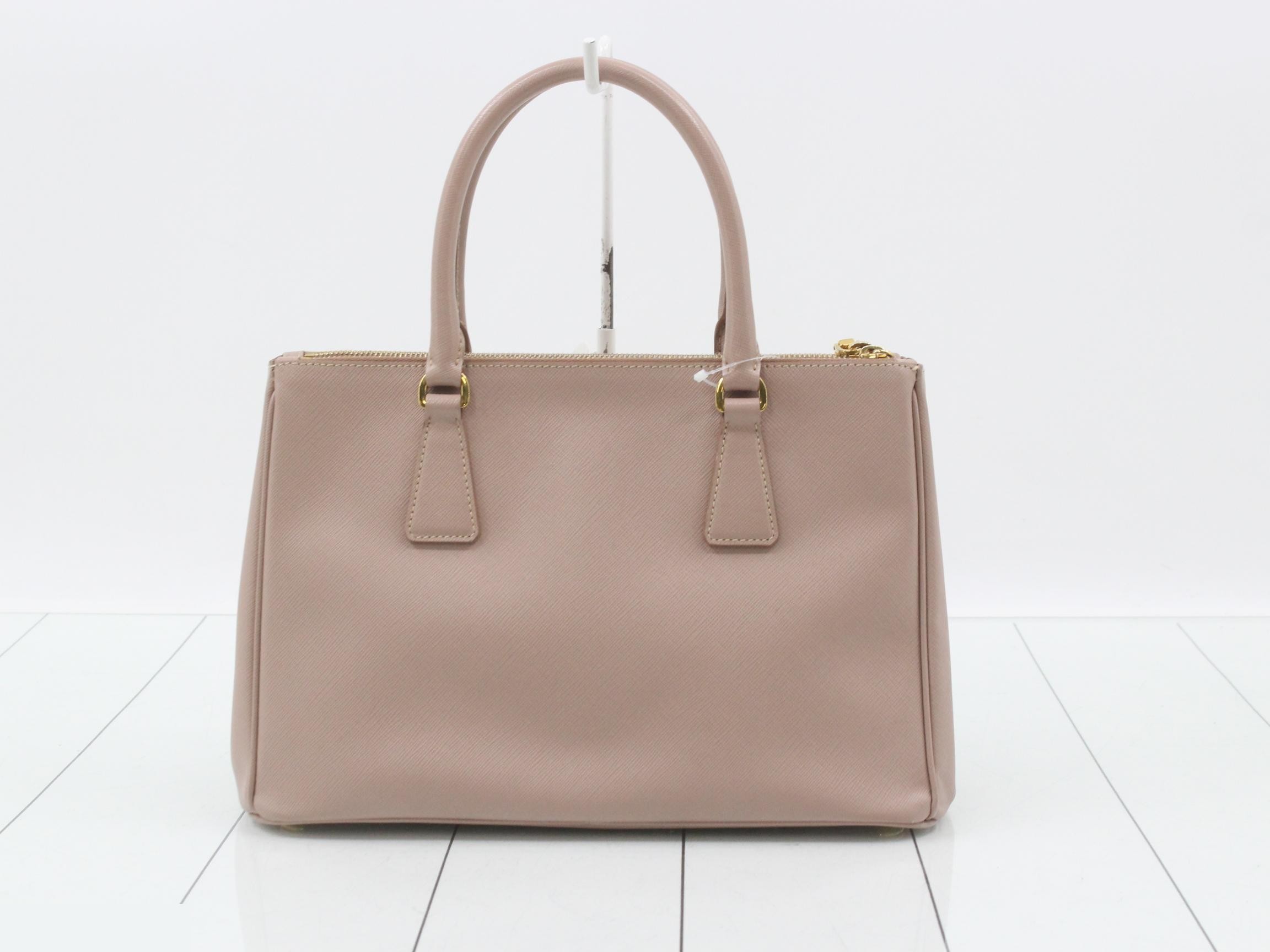 Galleria Saffiano Triangle Plate 2-Way Handbag — view 2