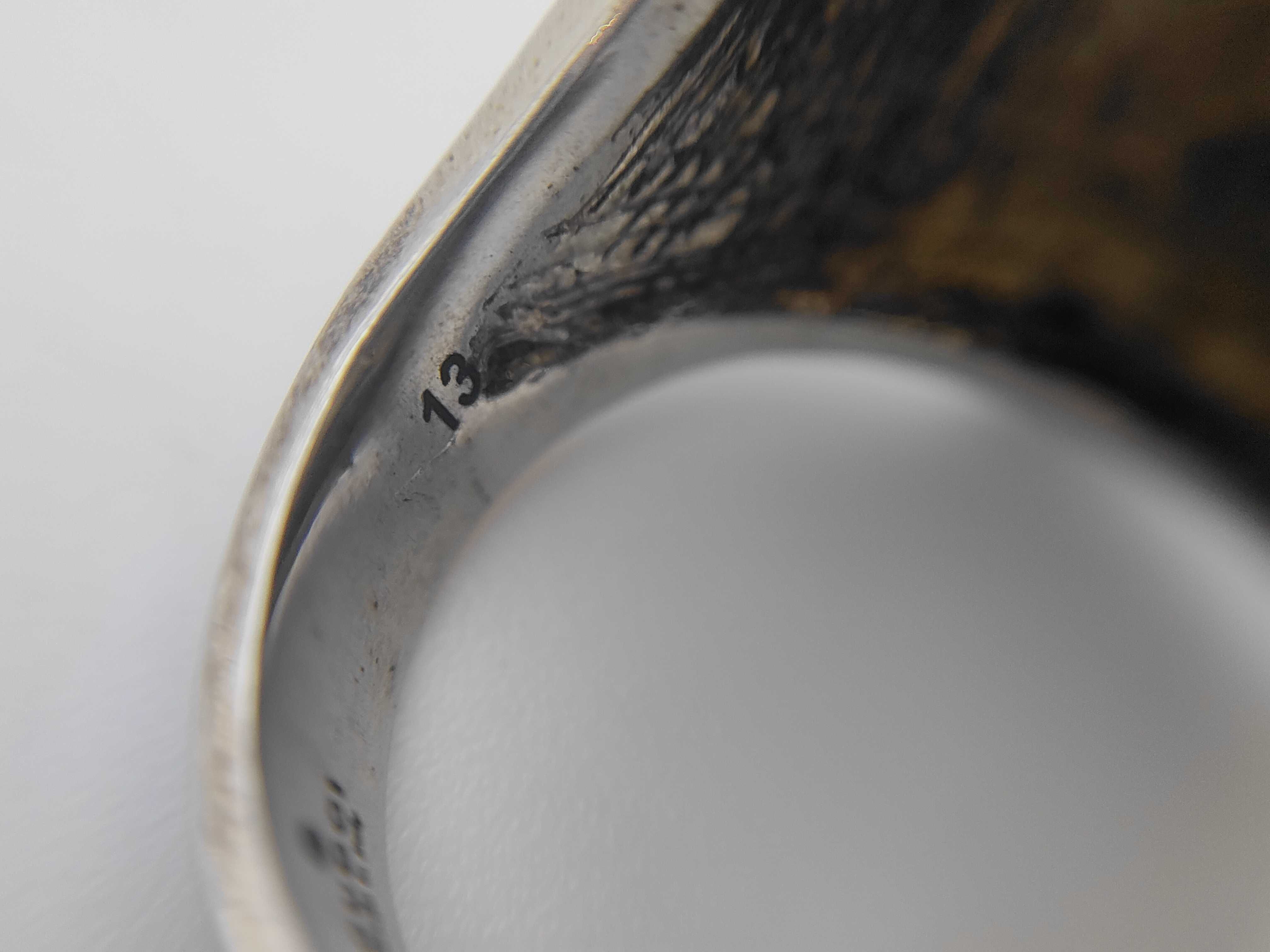 turquoise silver ring — view 8