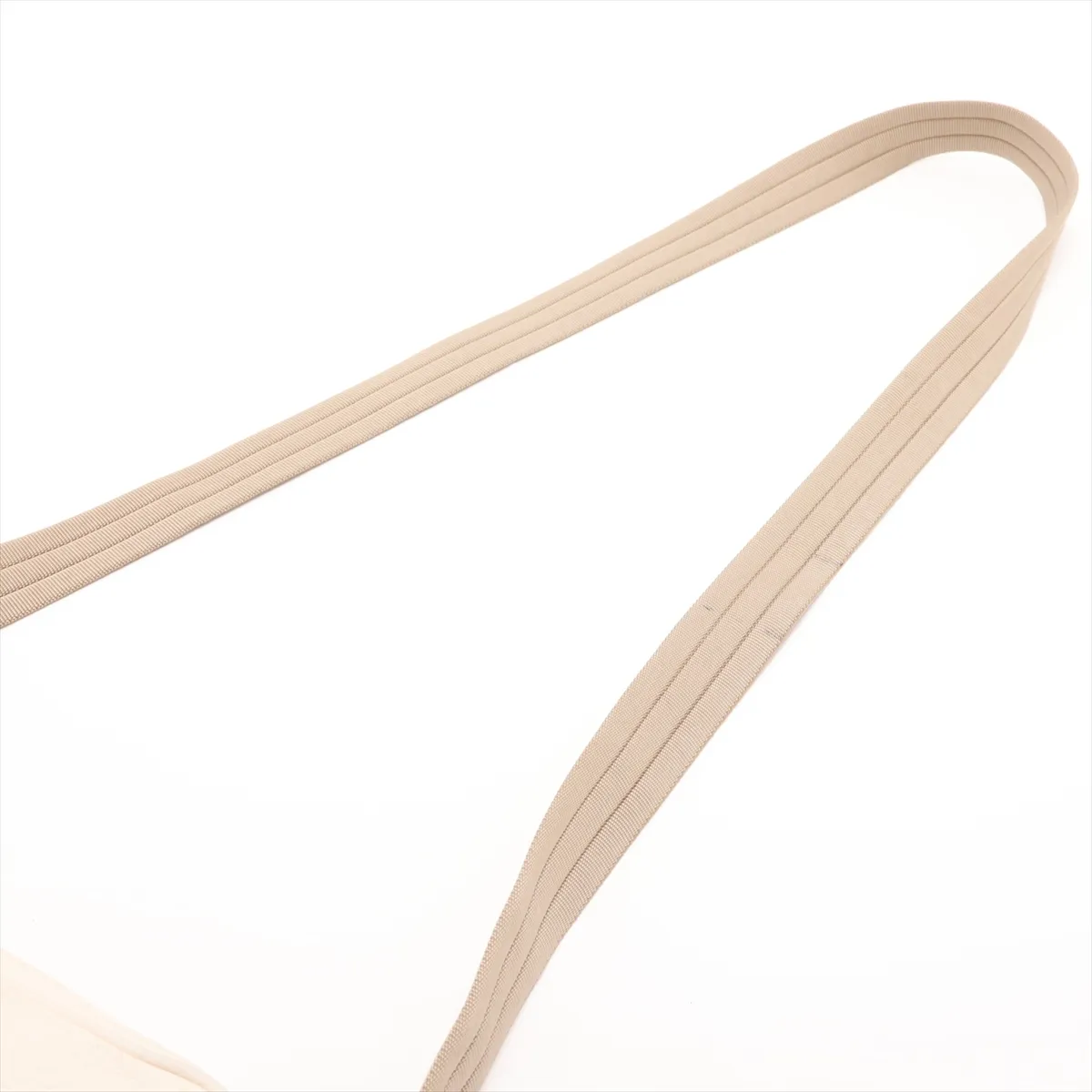 Intrecciato Leather Shoulder Bag, White — view 5