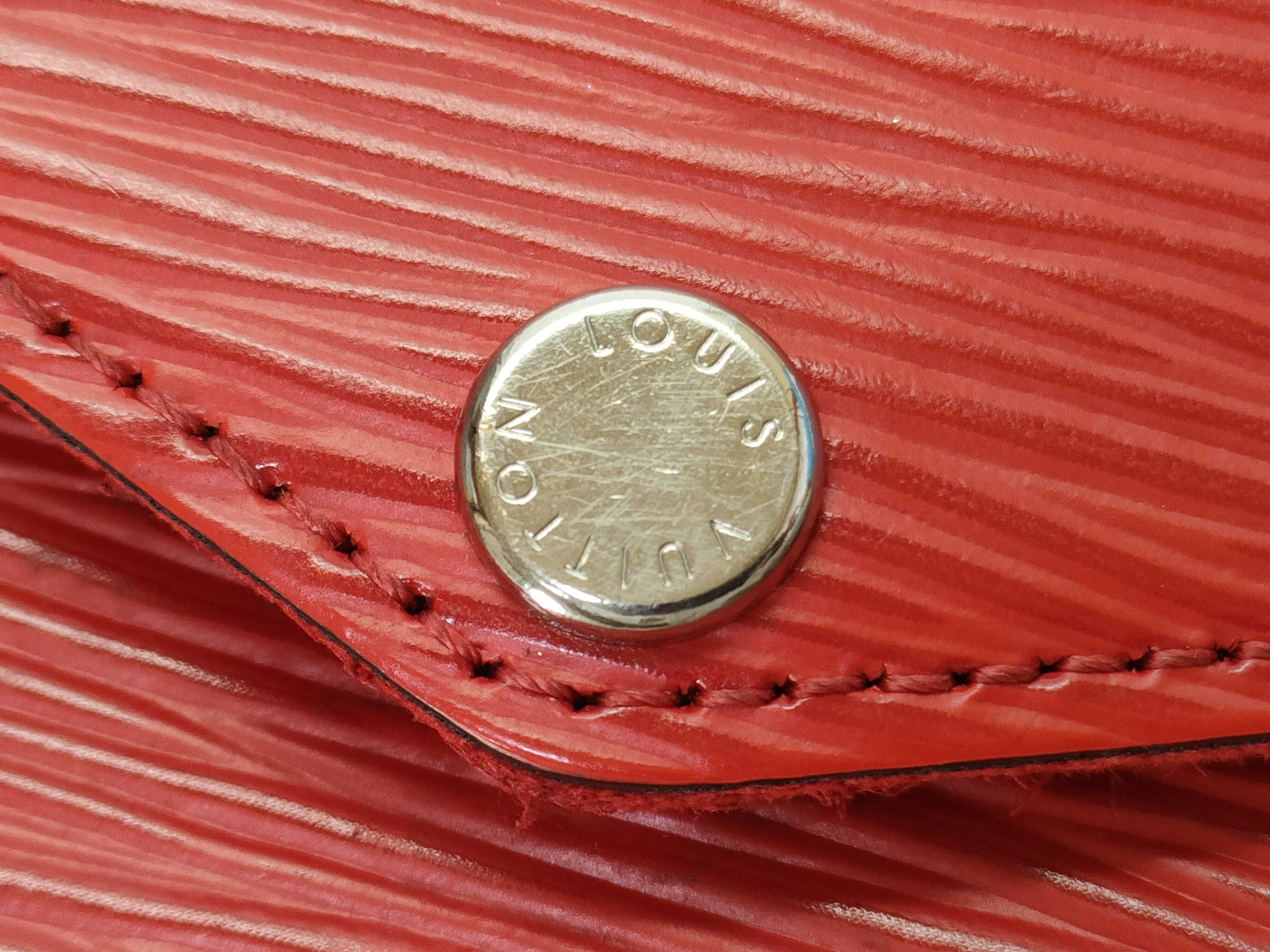 Epi Leather Pochette Felicie M41559 Red Shoulder Bag — view 15